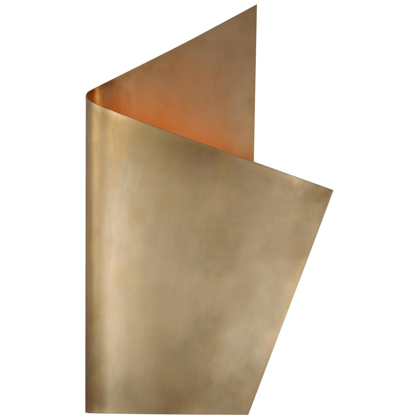 Shown in Antique-Burnished Brass finish and No Option shade