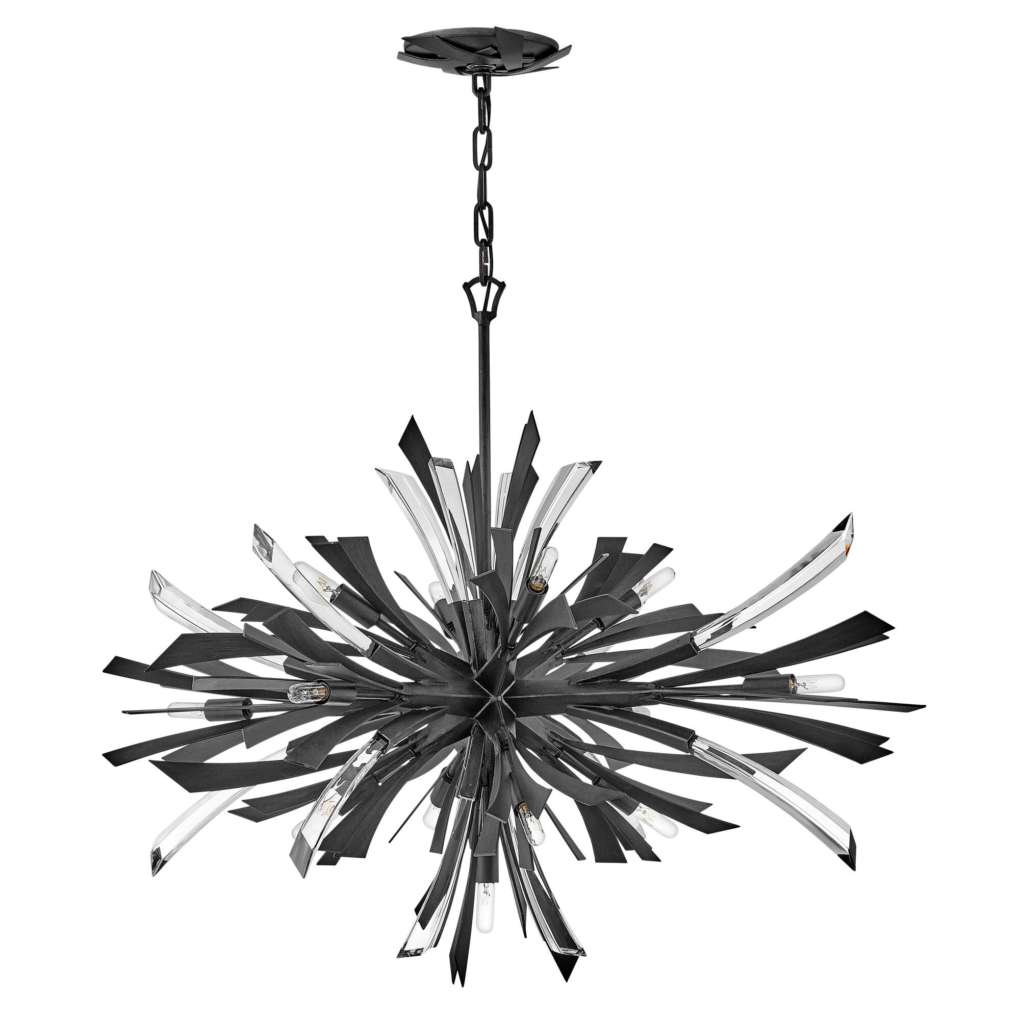Vida 36 Inch 13 Light Chandelier by Fredrick Ramond