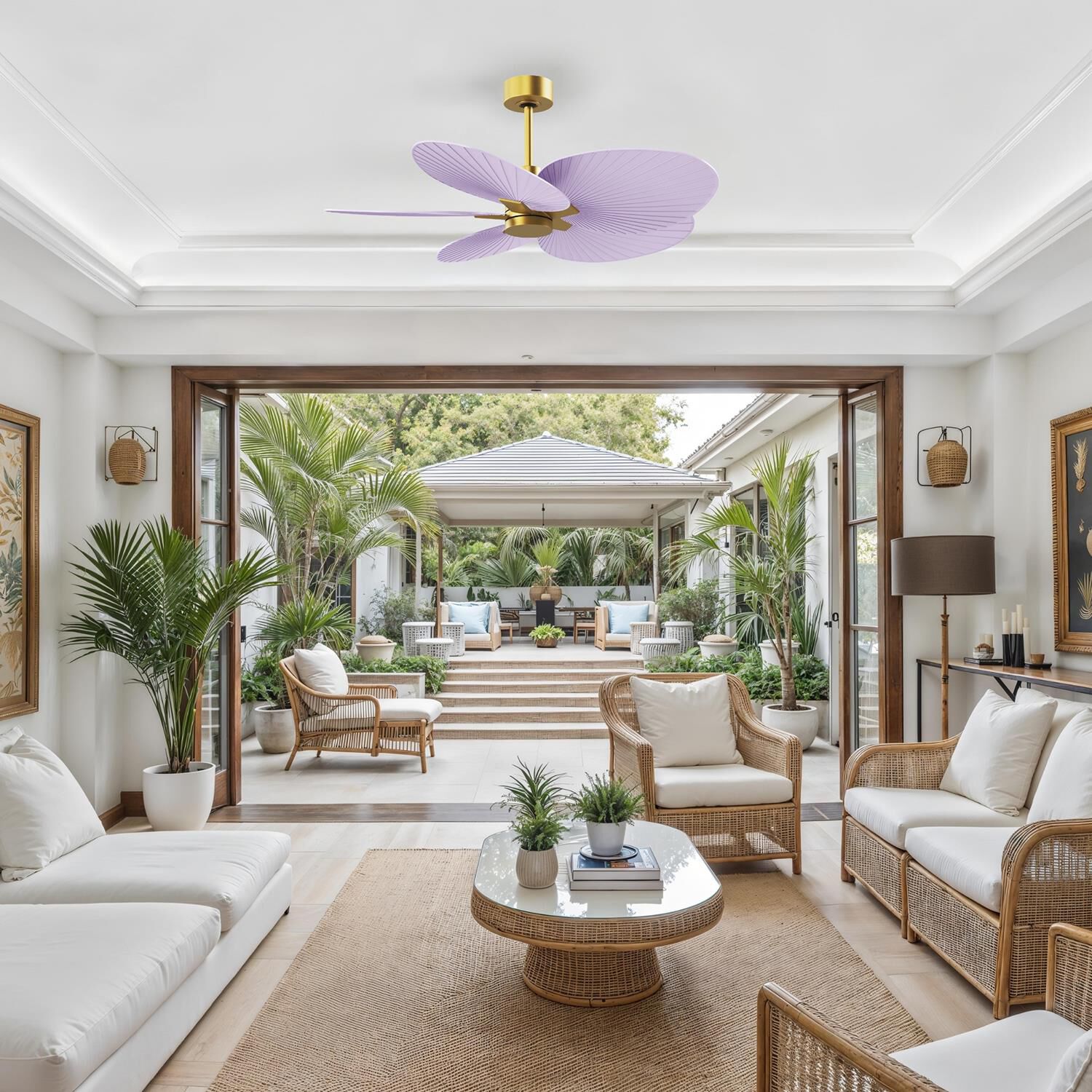 Shown in Brushed Brass finish