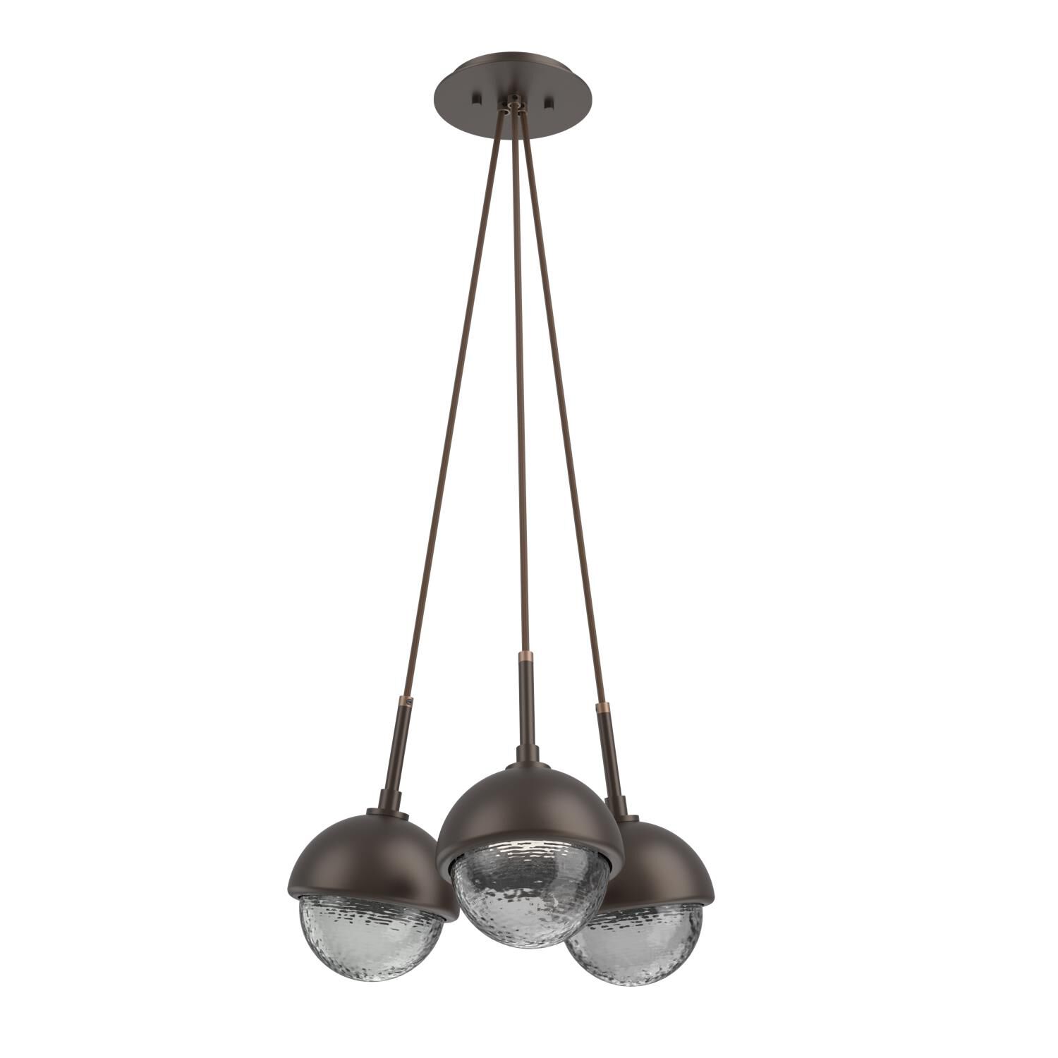 Shown in Flat Bronze finish and Smoke glass and Metal Shade Matching Finish accent