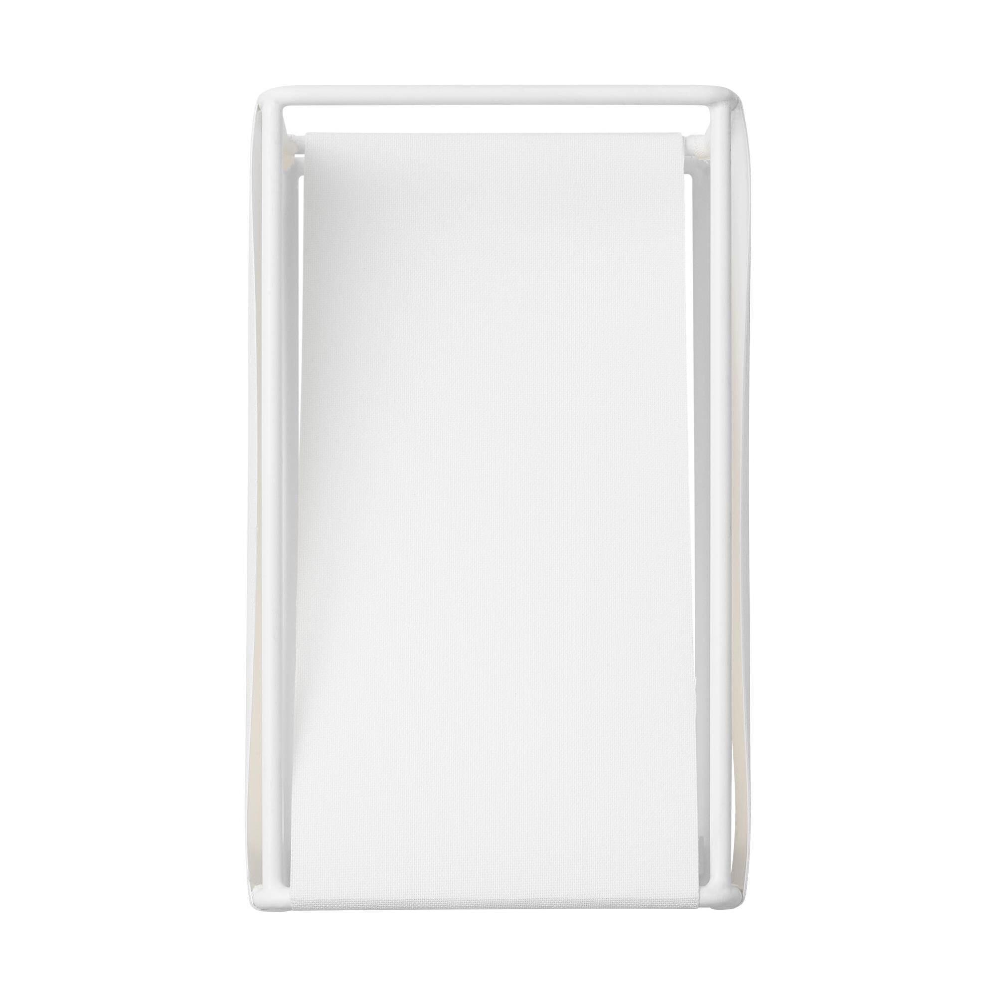 Shown in Soft Linen finish and White Linen shade