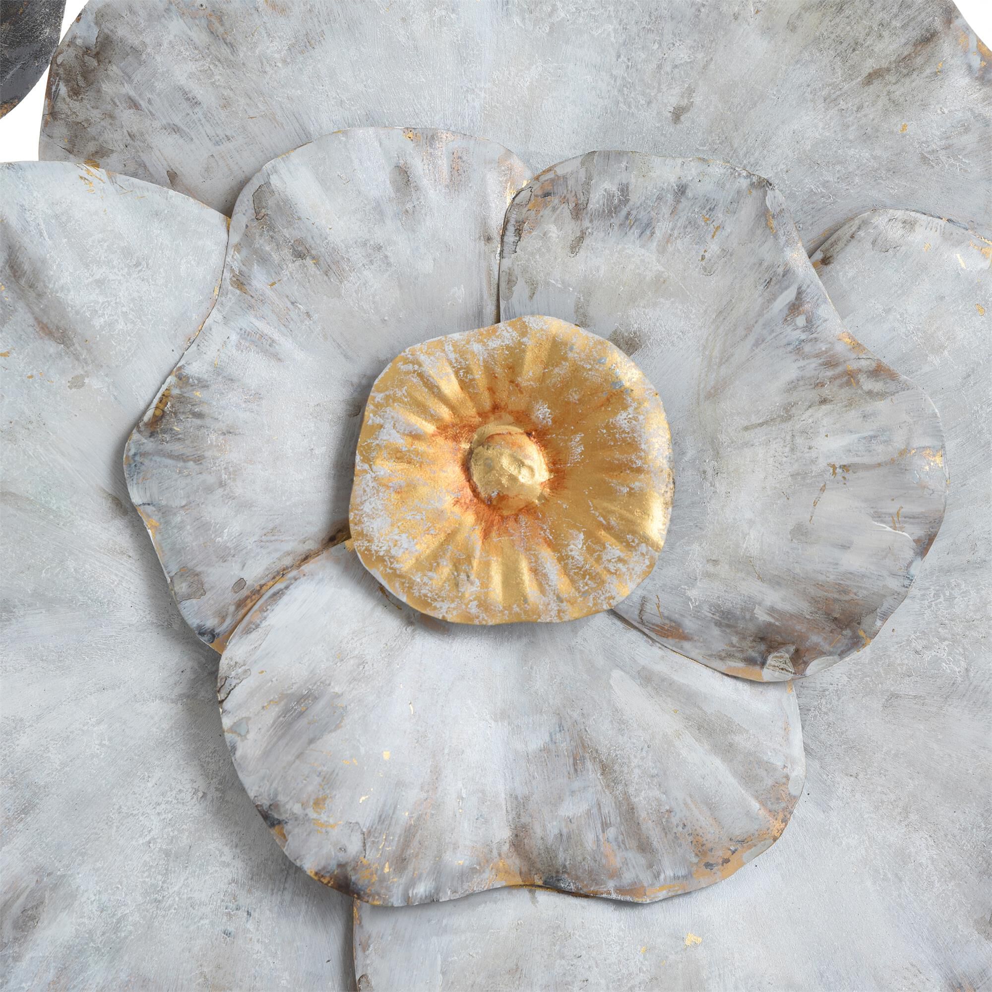 Floral Brooch 47 Inch Alternative Wall Art by Stylecraft