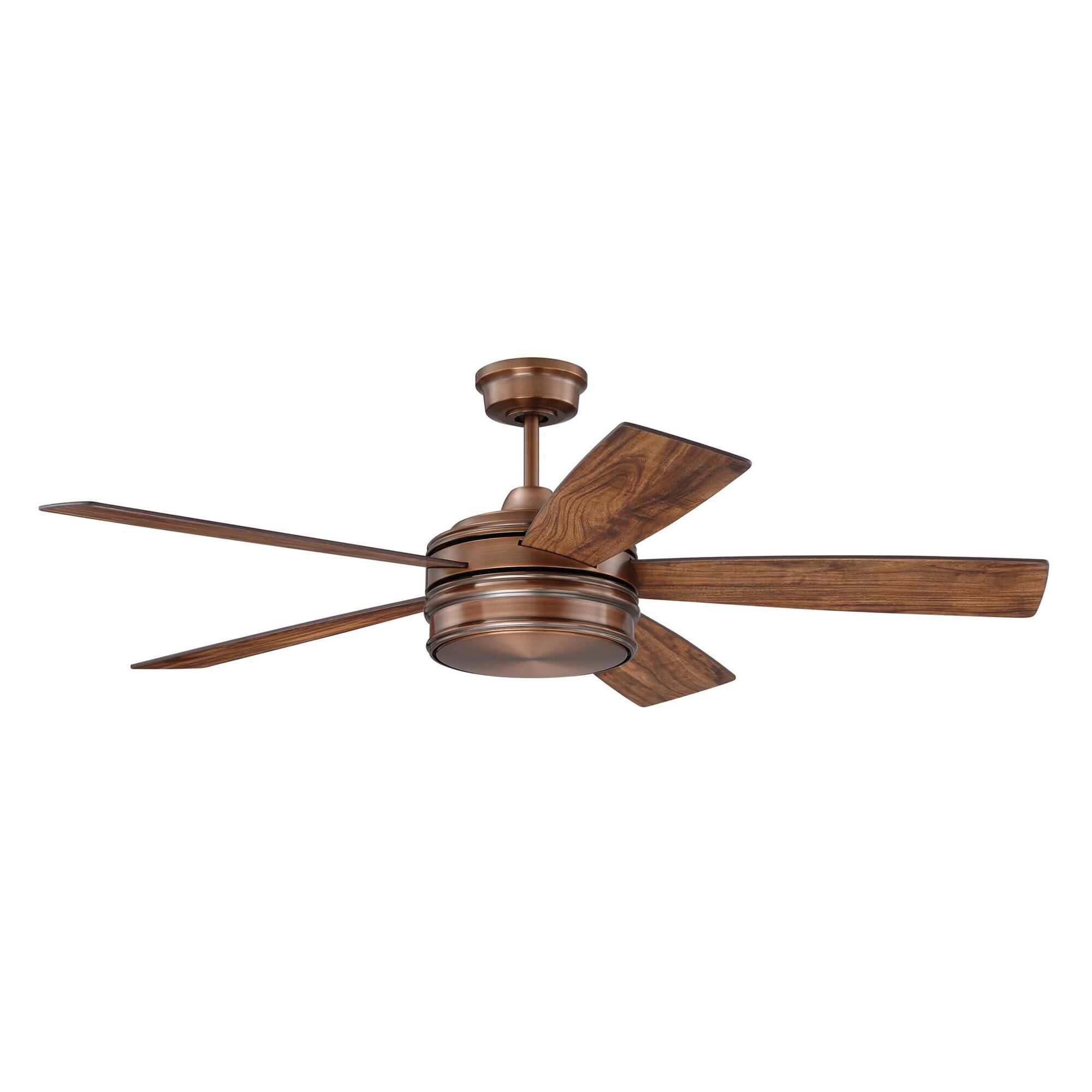 Braxton 52 Inch Ceiling Fan with Light Kit,