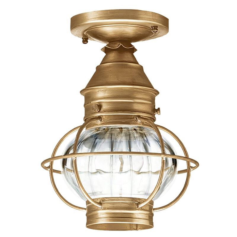 Onion 8 Inch Outdoor Flush Mount by Northeast Lantern