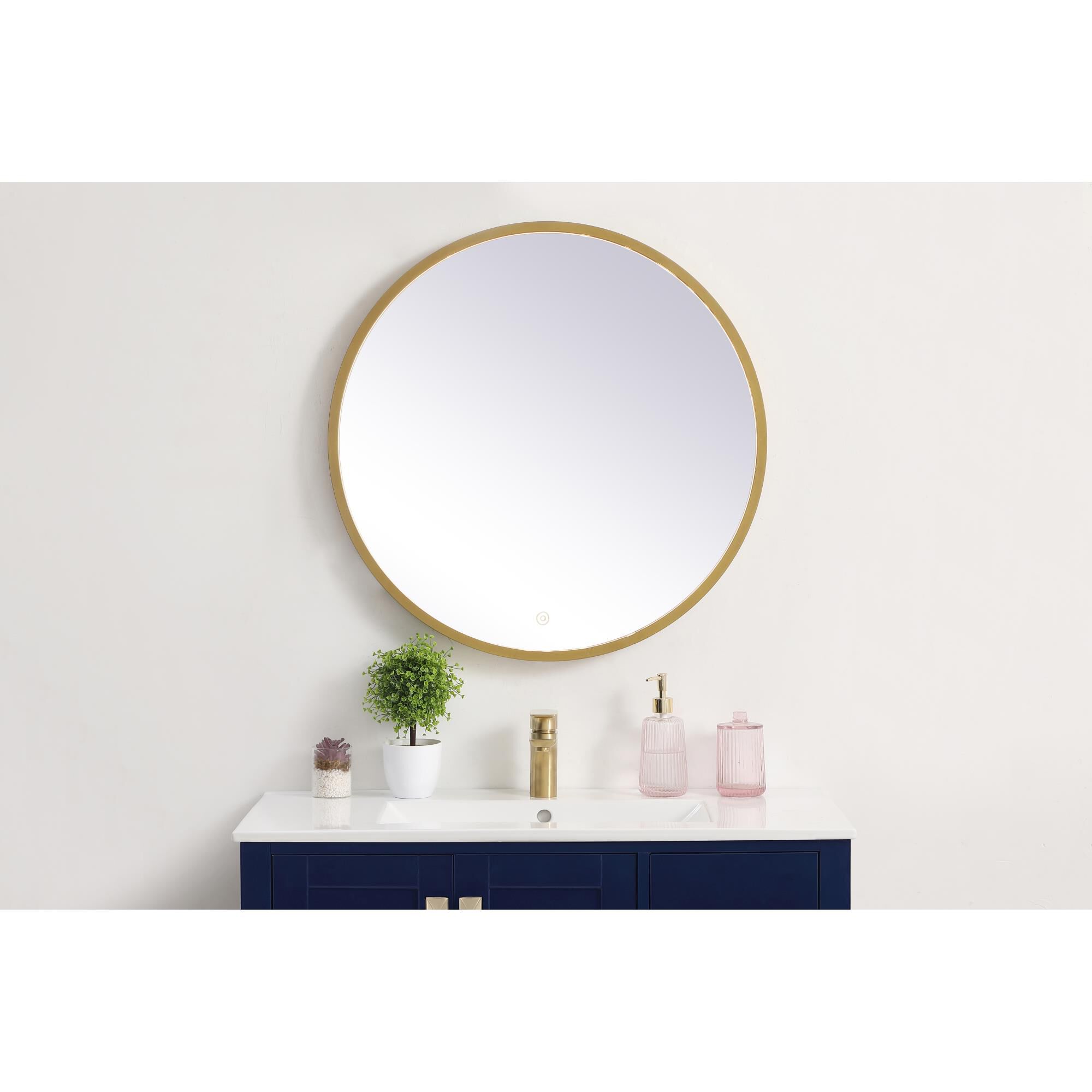 Pier LED Lighted Mirror by Elegant Decor