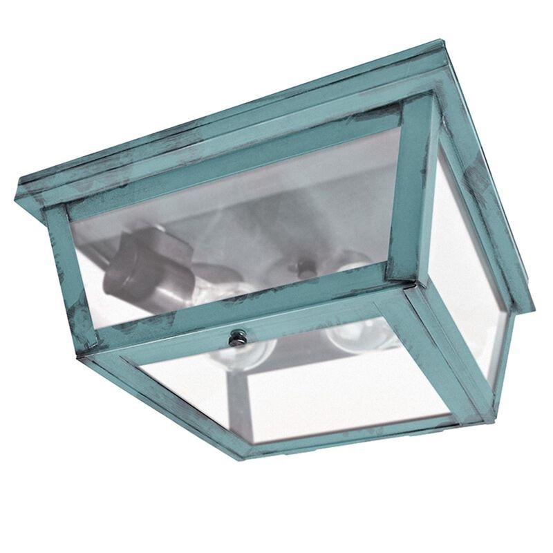 Williams 11 Inch 2 Light Outdoor Flush Mount by Northeast Lantern