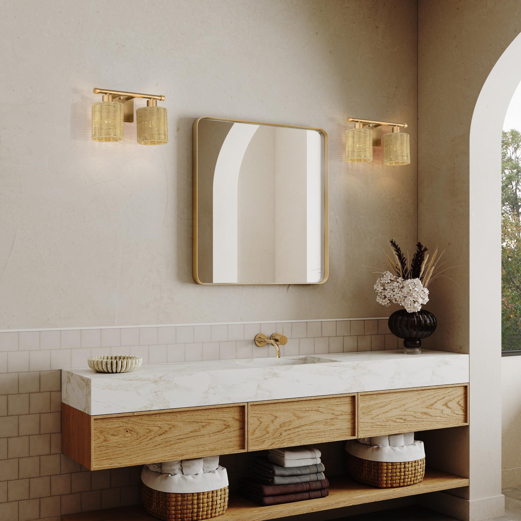 Weavington 14 Inch Bath Vanity Light by Livex Lighting