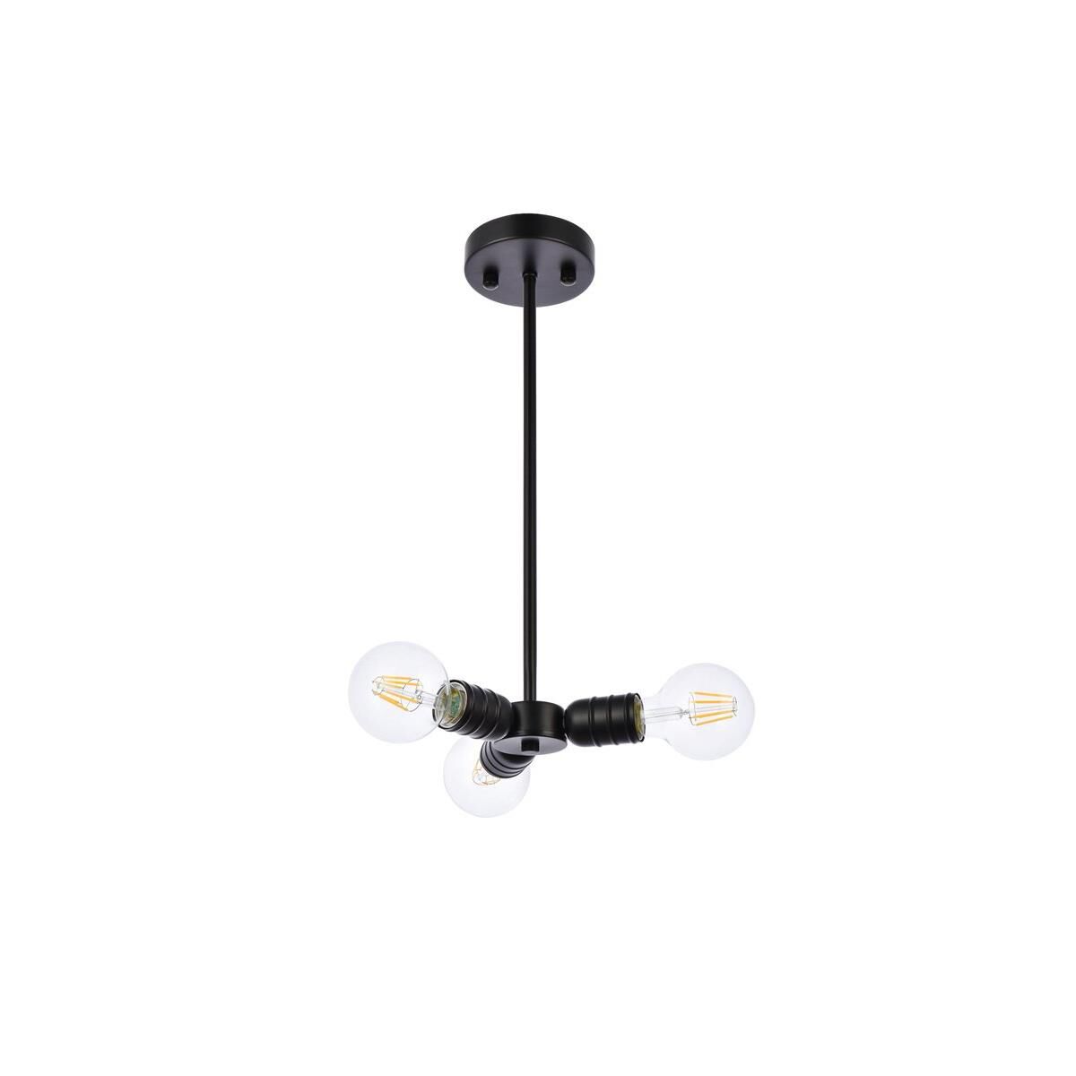 Reyes 7 Inch Mini Pendant by Elegant Lighting