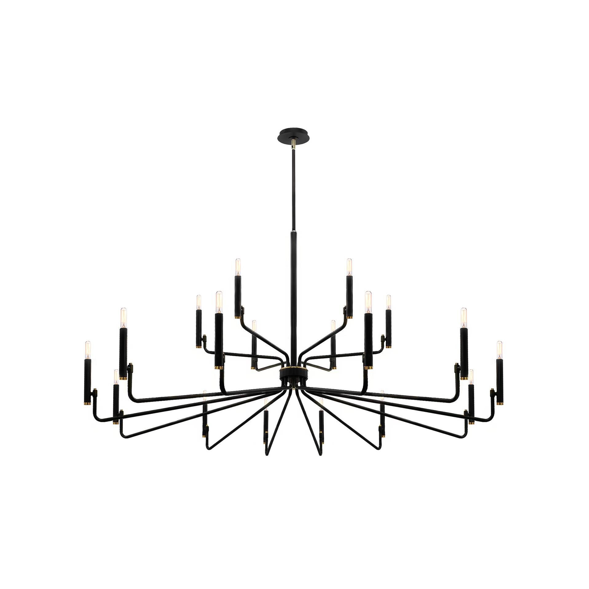 Bedford 57 Inch Chandelier by Justice Design Group