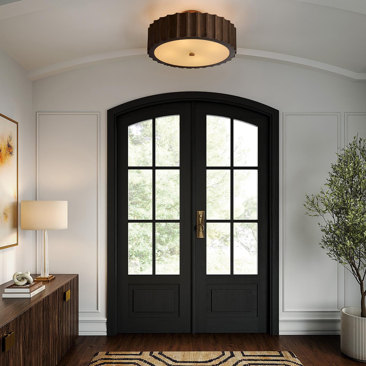 Shown in Matte Brass finish