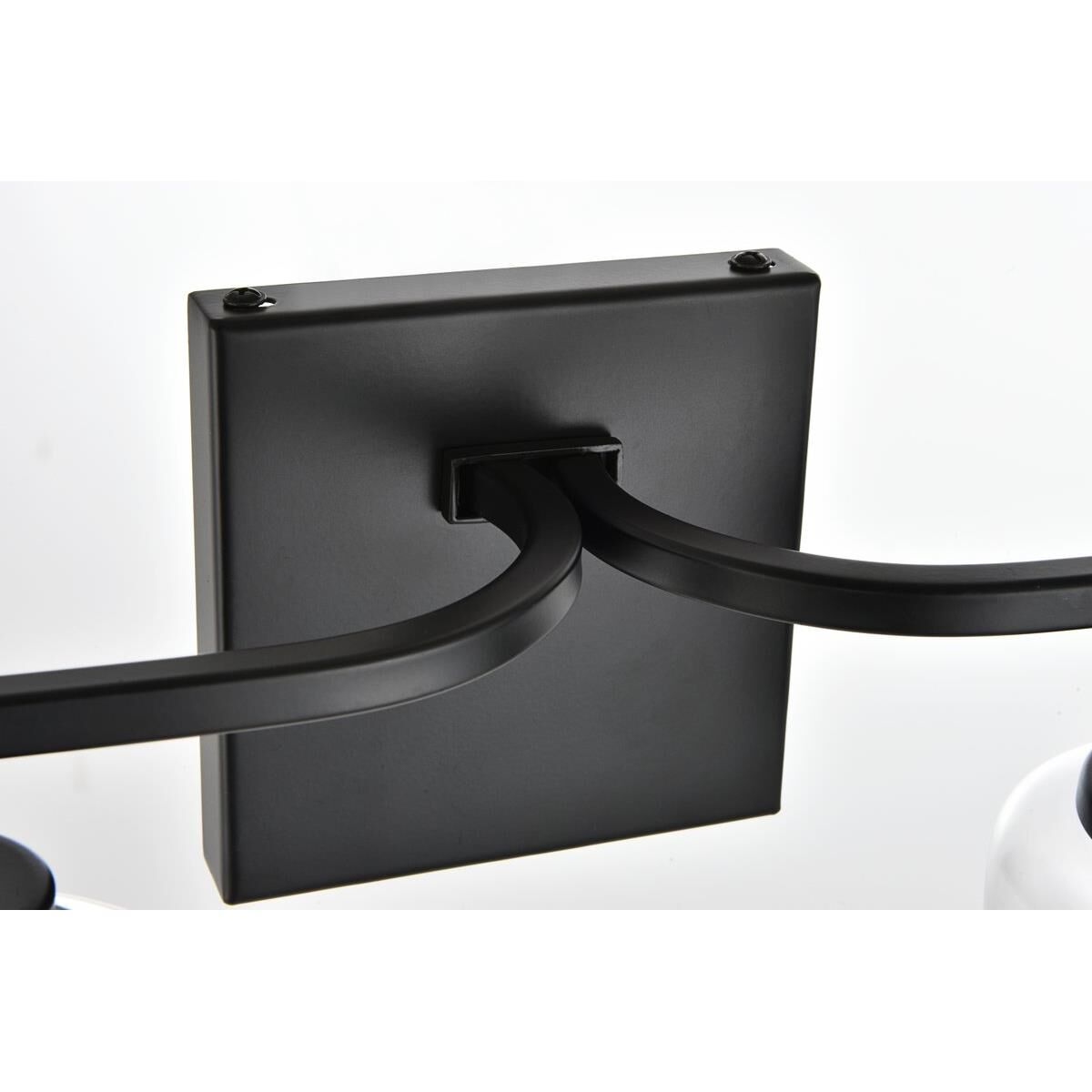 Shown in Black  finish and Clear glass