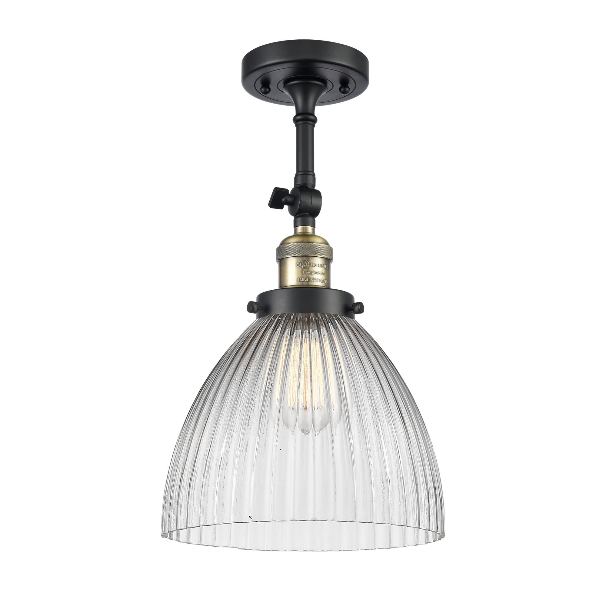 Bruno Marashlian Seneca Falls 9 Inch 1 Light Semi Flush Mount by Innovations Lighting