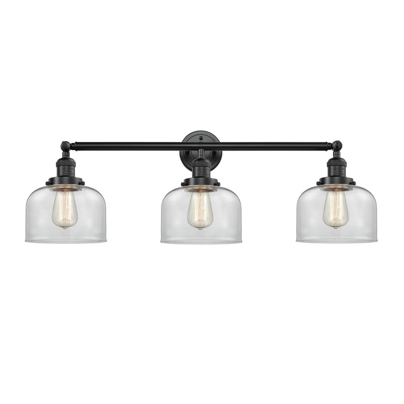 Bruno Marashlian Large Bell 32 Inch 3 Light Bath Vanity Light by Innovations Lighting