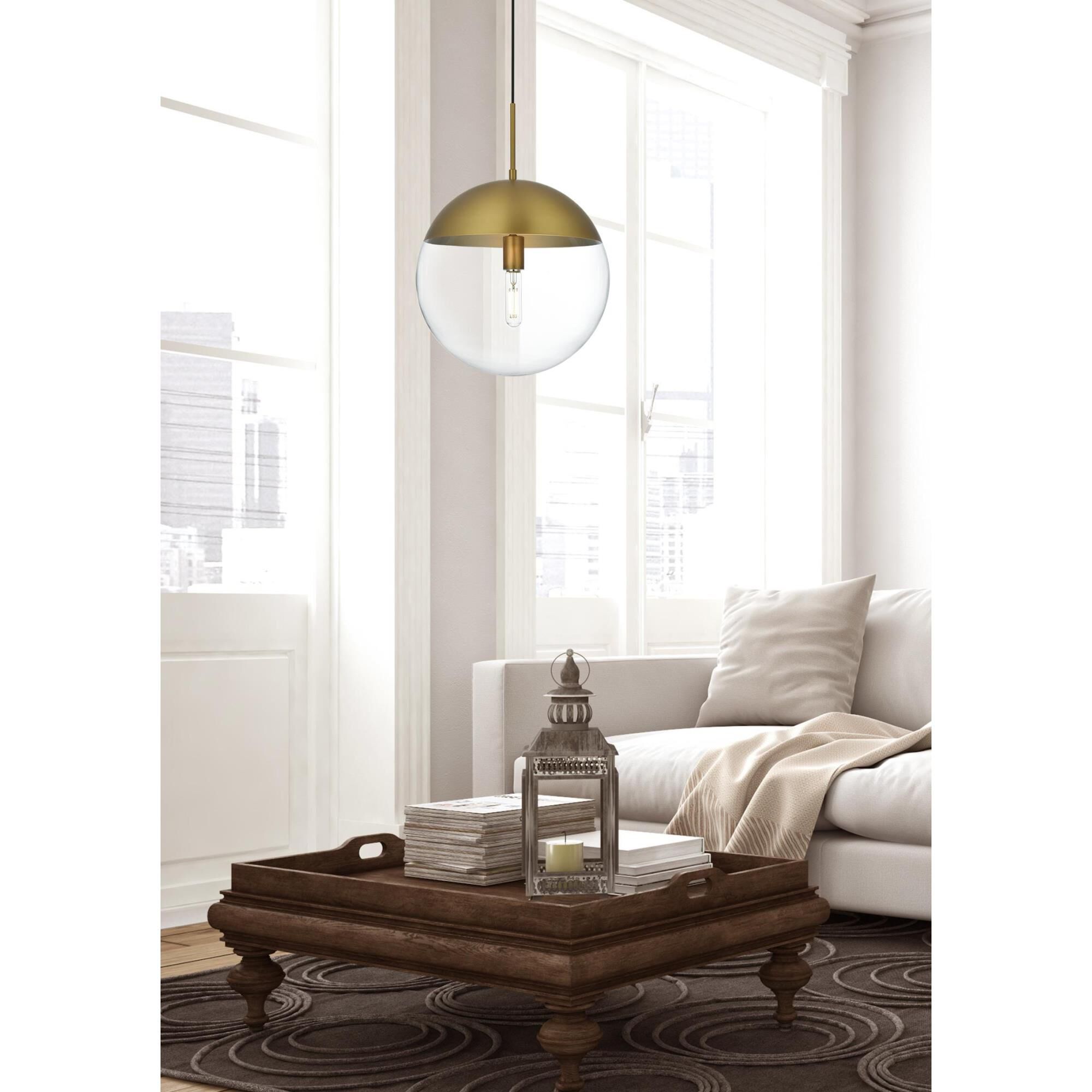 Eclipse 14 Inch Large Pendant by Elegant Lighting