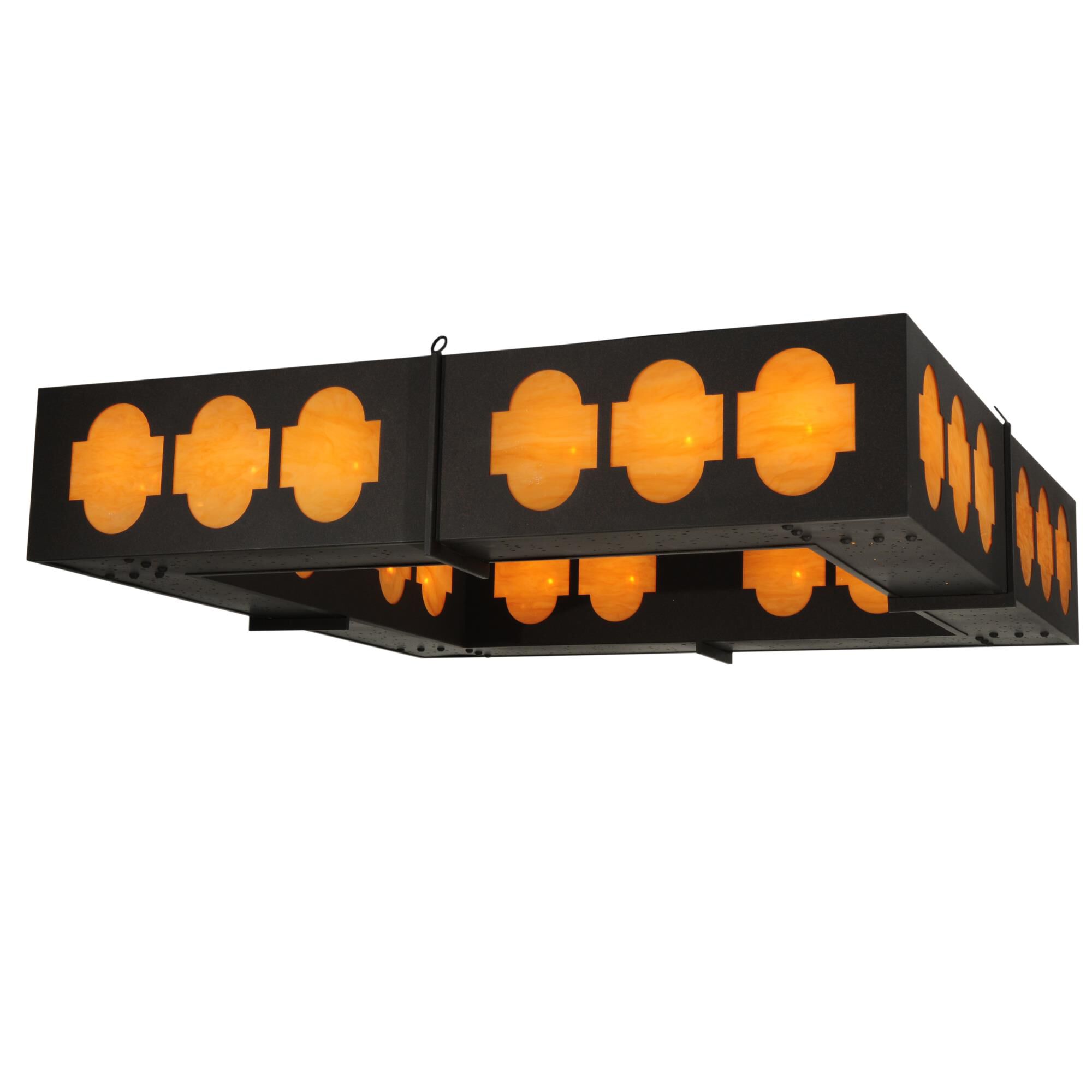 Diablos 85 Inch 24 Light Semi Flush Mount by Meyda Lighting