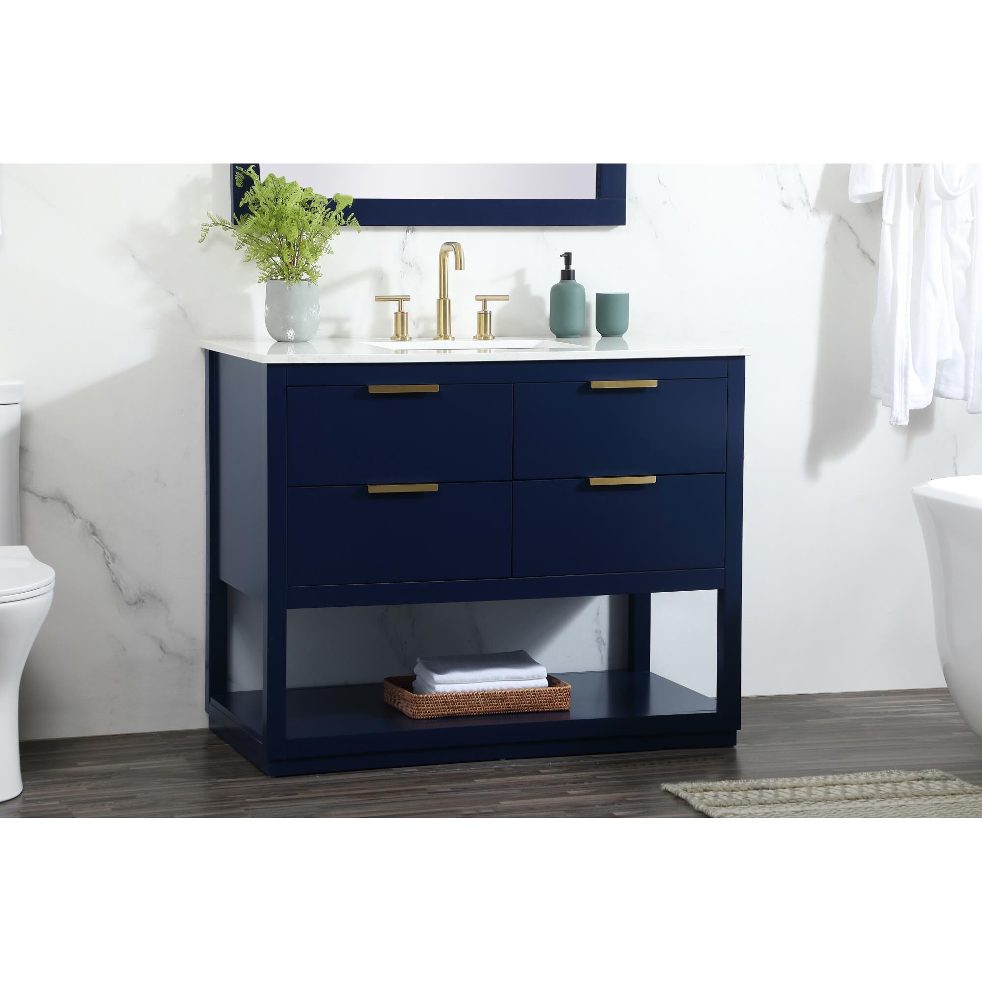 Larkin 42 Inch Bath Vanity by Elegant Decor