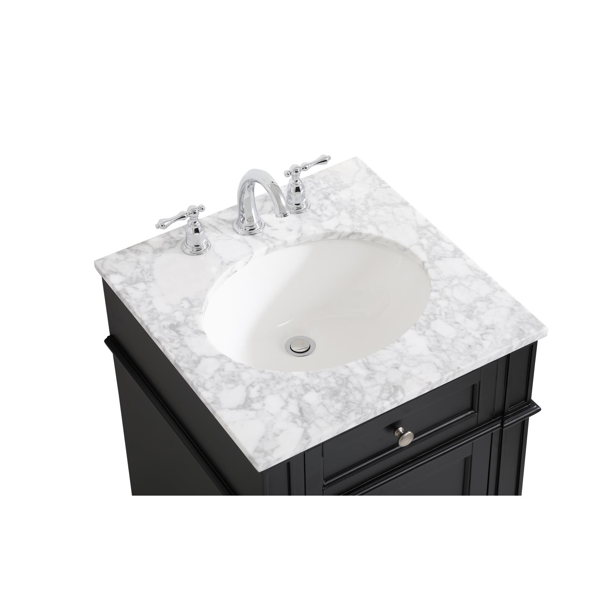 Shown in Black finish