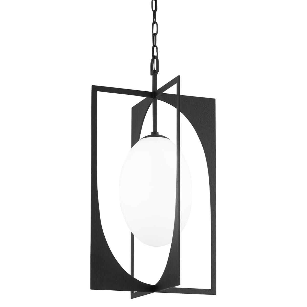 Enzo 10 Inch Outdoor Hanging Lantern,