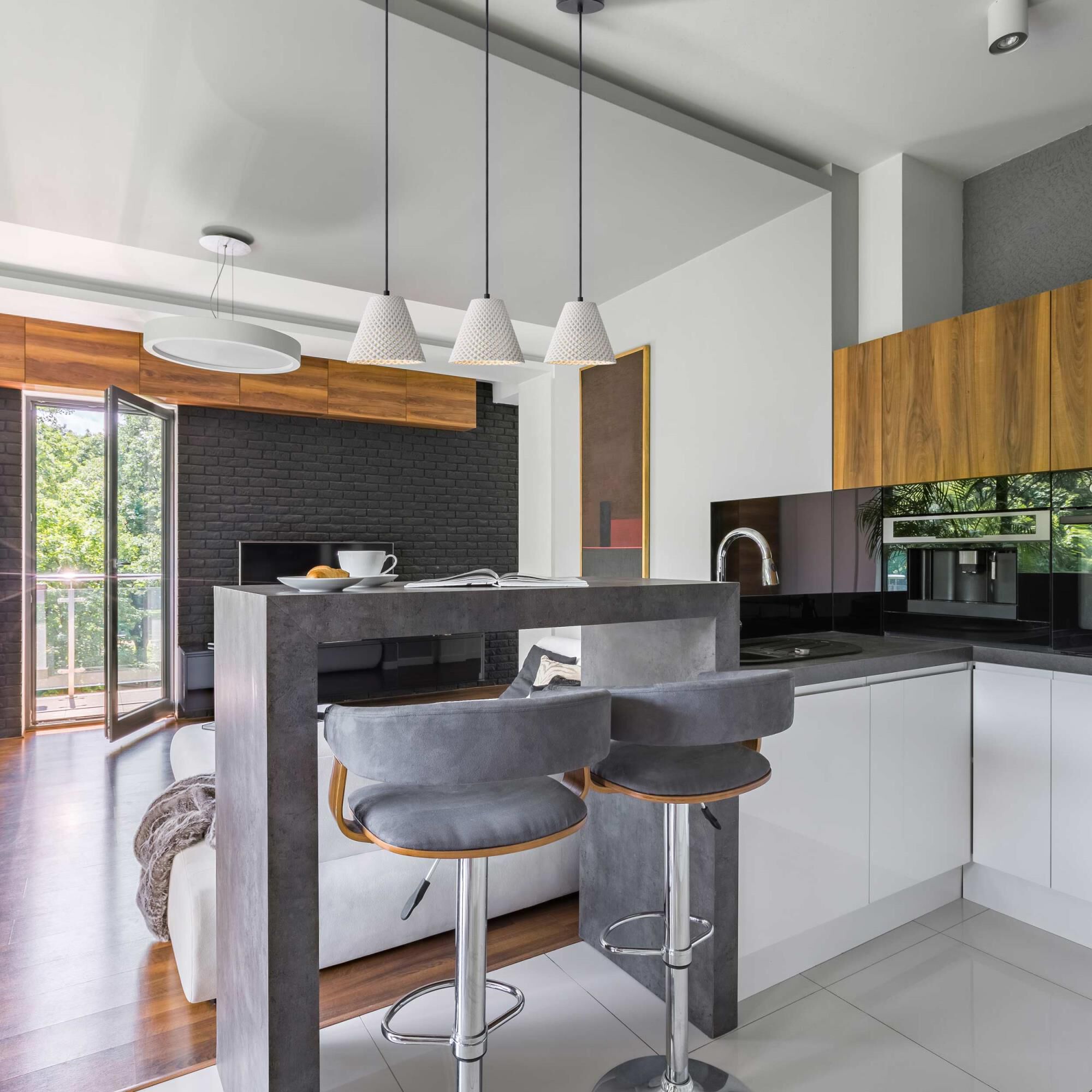 Shown in White Sandstone Cement finish