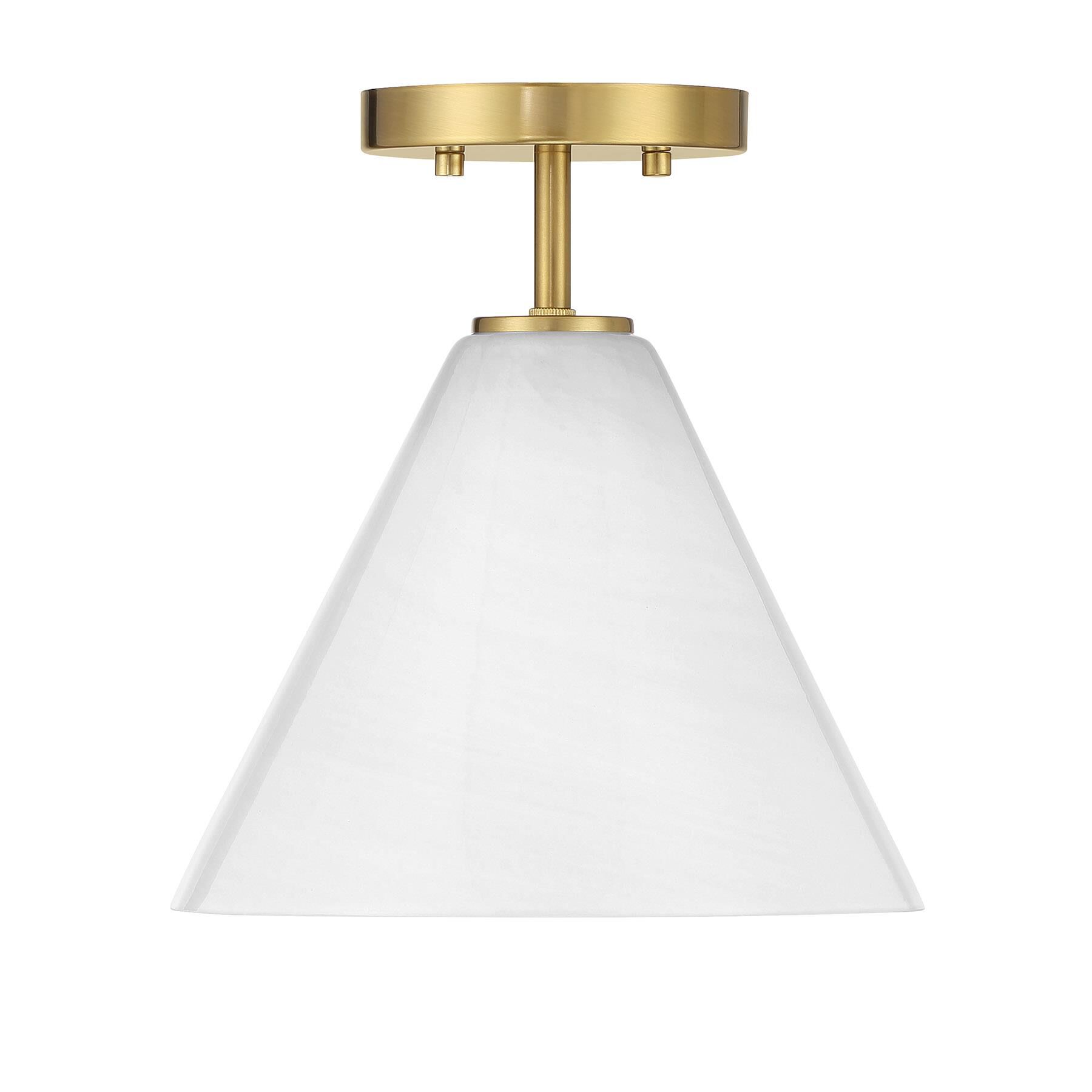 Blair 10 Inch Semi Flush Mount by Savoy House