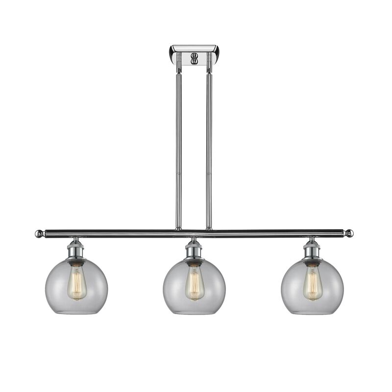 Bruno Marashlian Athens 36 Inch 3 Light Linear Suspension Light by Innovations Lighting