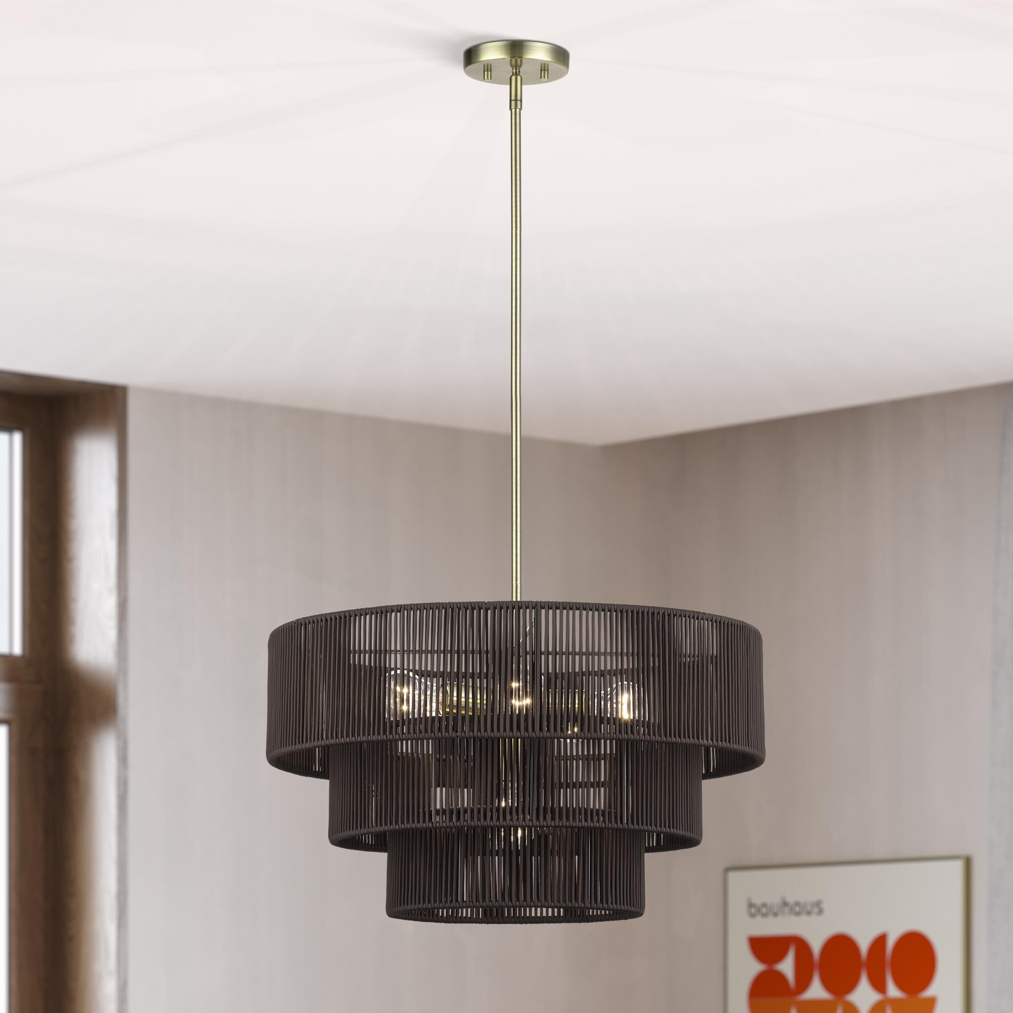 Acordia 23 Inch Large Pendant by Livex Lighting