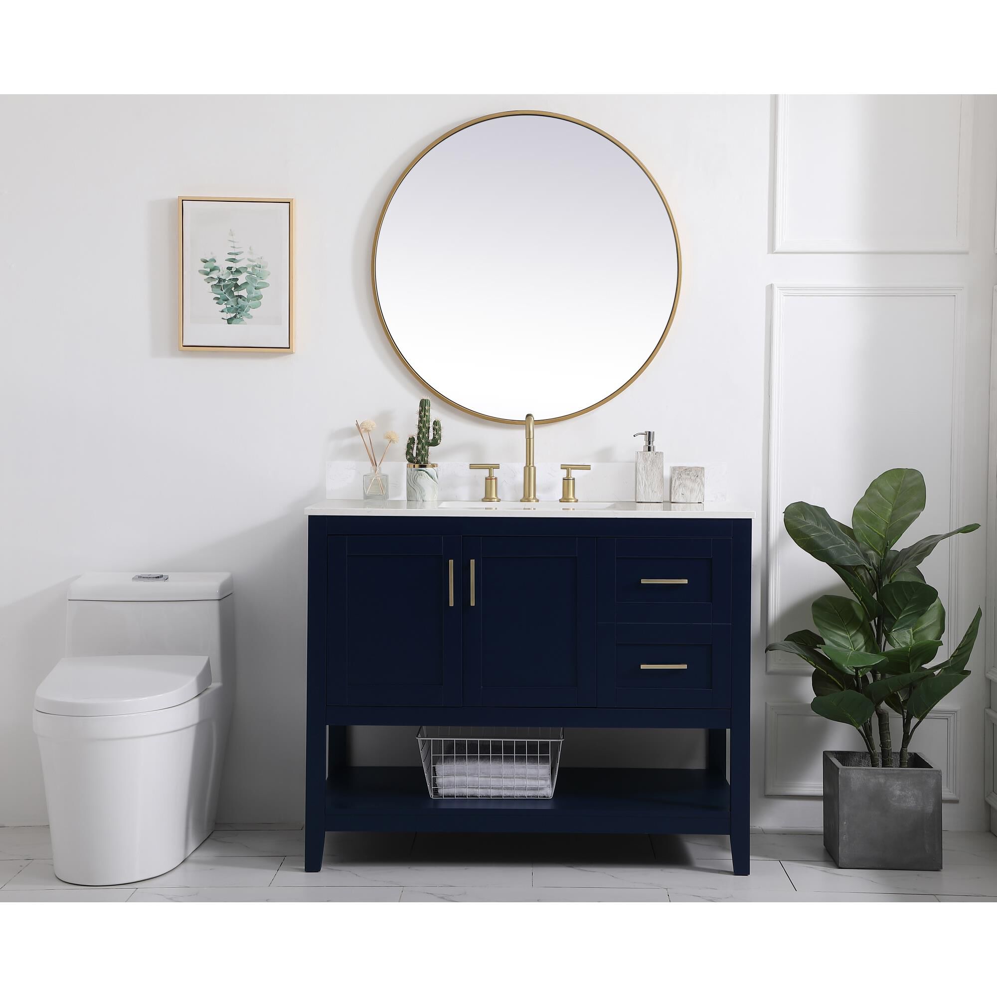 Aubrey Bath Vanity by Elegant Decor