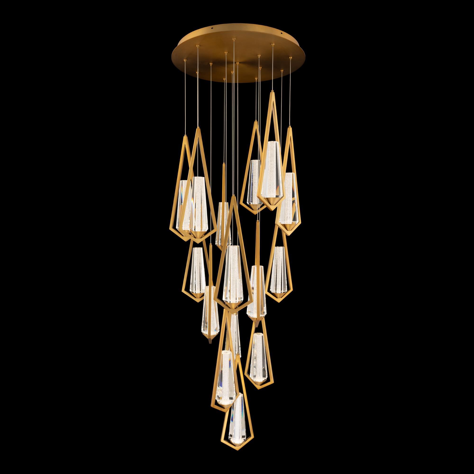 Devotion 23 Inch Multi Light Pendant by Schonbek Beyond