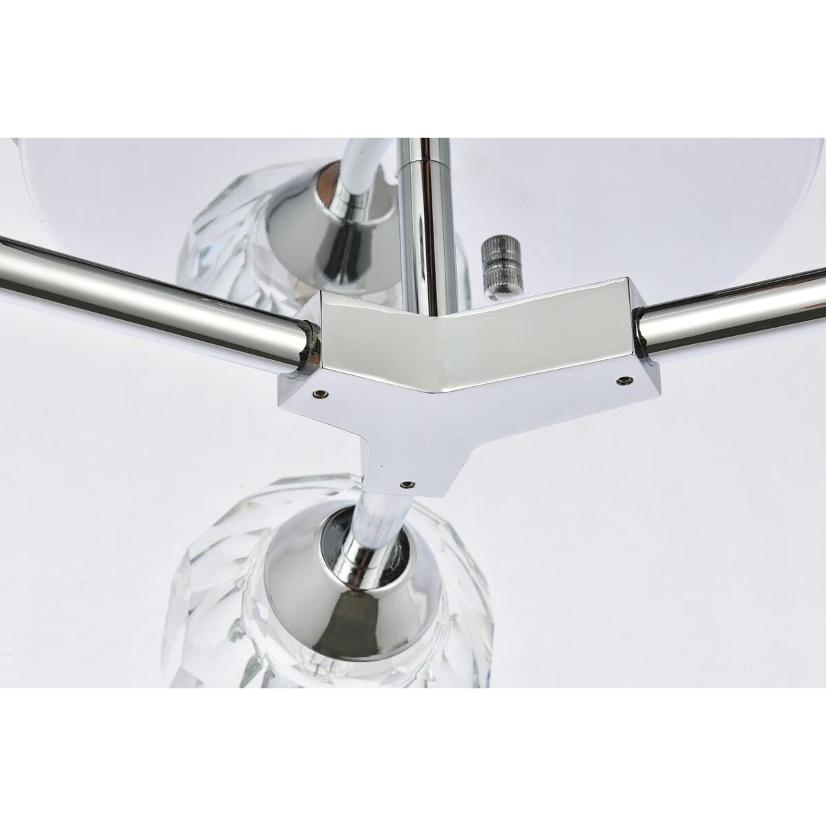 Zayne 17 Inch 3 Light LED Flush Mount by Elegant Lighting