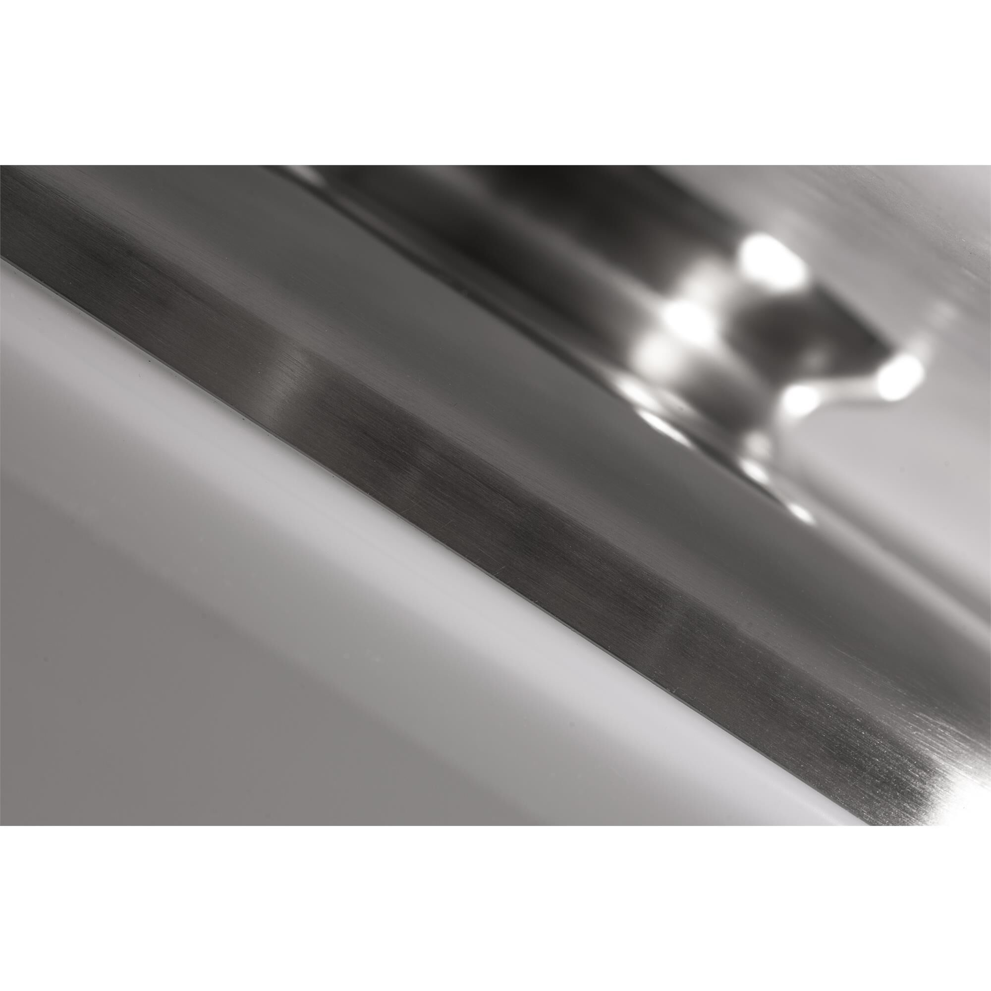 Shown in Satin Nickel finish and White Acrylic shade