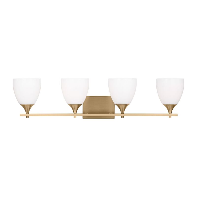 Drew & Jonathan Toffino 36 Inch 4 Light Bath Vanity Light by Visual Comfort Studio