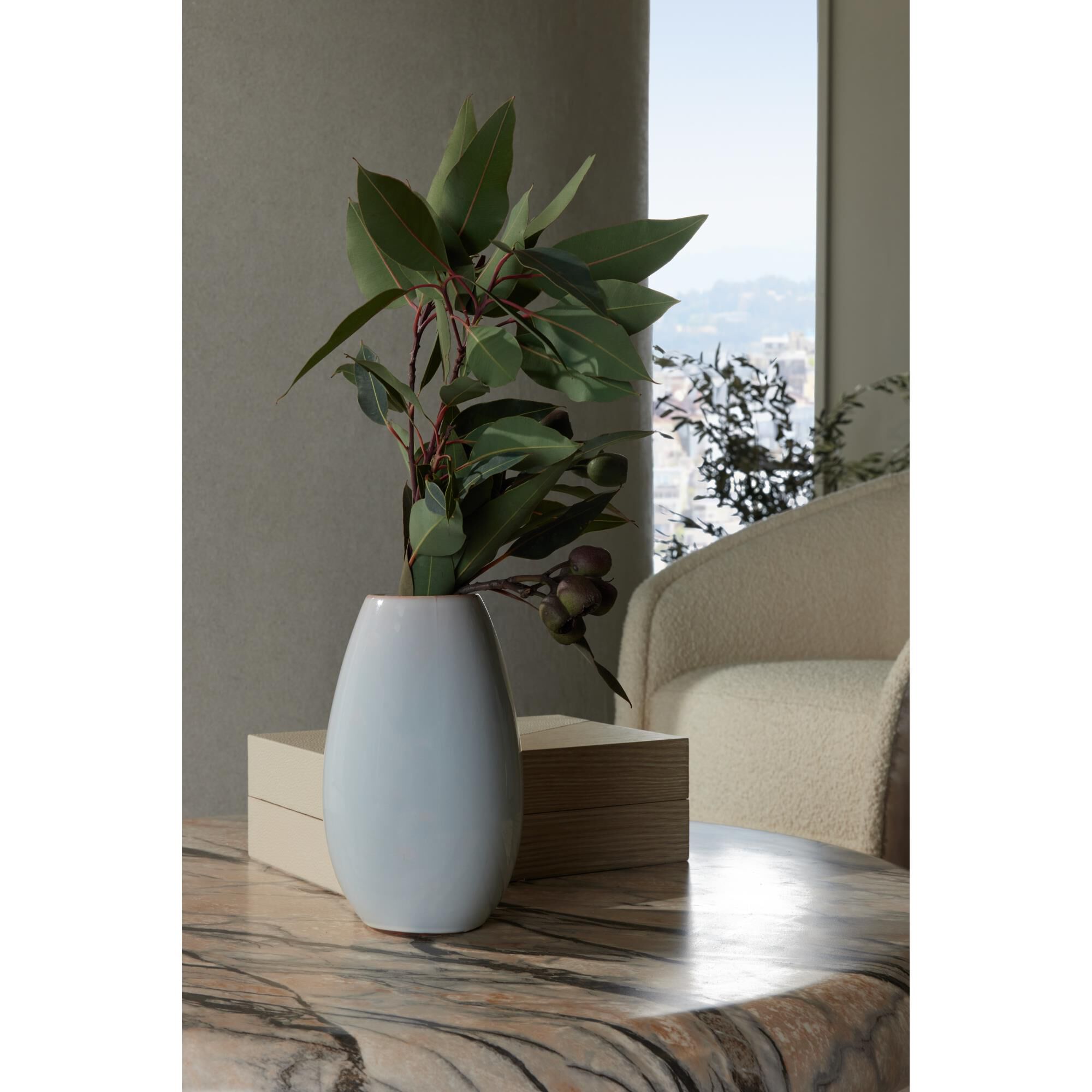 Shown in Mojave Faux Marble finish