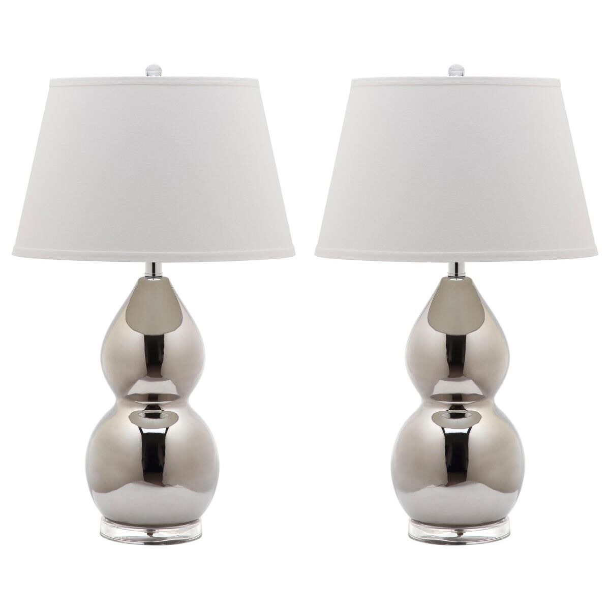 Jill Double- Gourd Ceramic 26 Inch Table Lamp by Safavieh