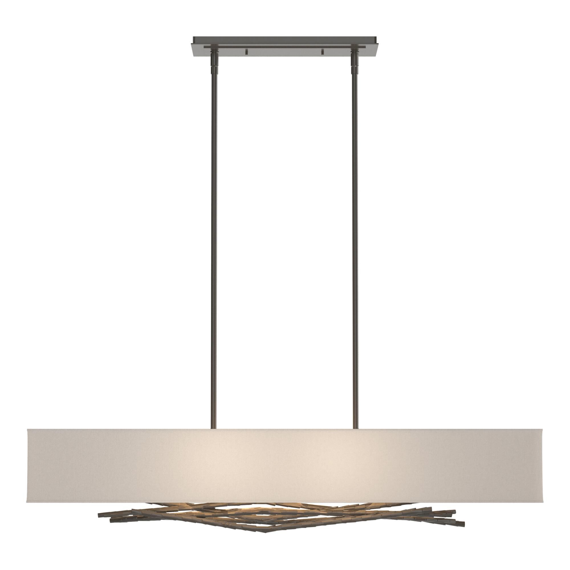 Brindille 42 Inch Linear Suspension Light by Hubbardton Forge
