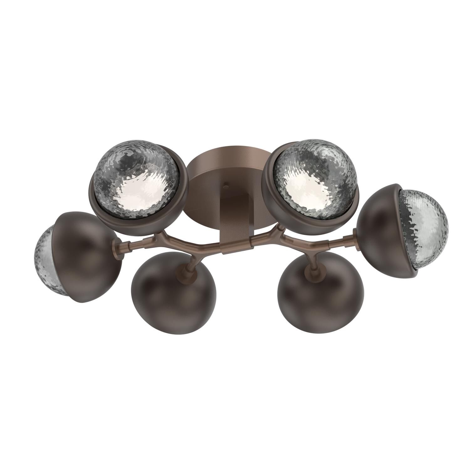 Levi Wilson Cabochon 27 Inch Flush Mount by Hammerton Studio