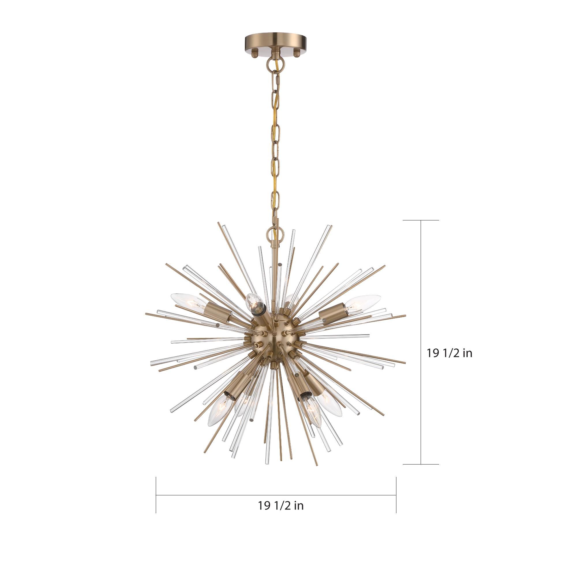 Cirrus 19 Inch Large Pendant by Nuvo Lighting