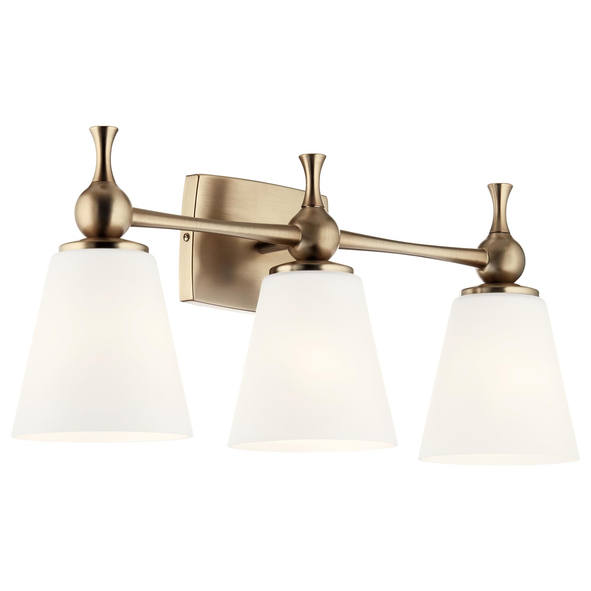 Cosabella 24 Inch 3 Light Bath Vanity Light by Kichler Lighting