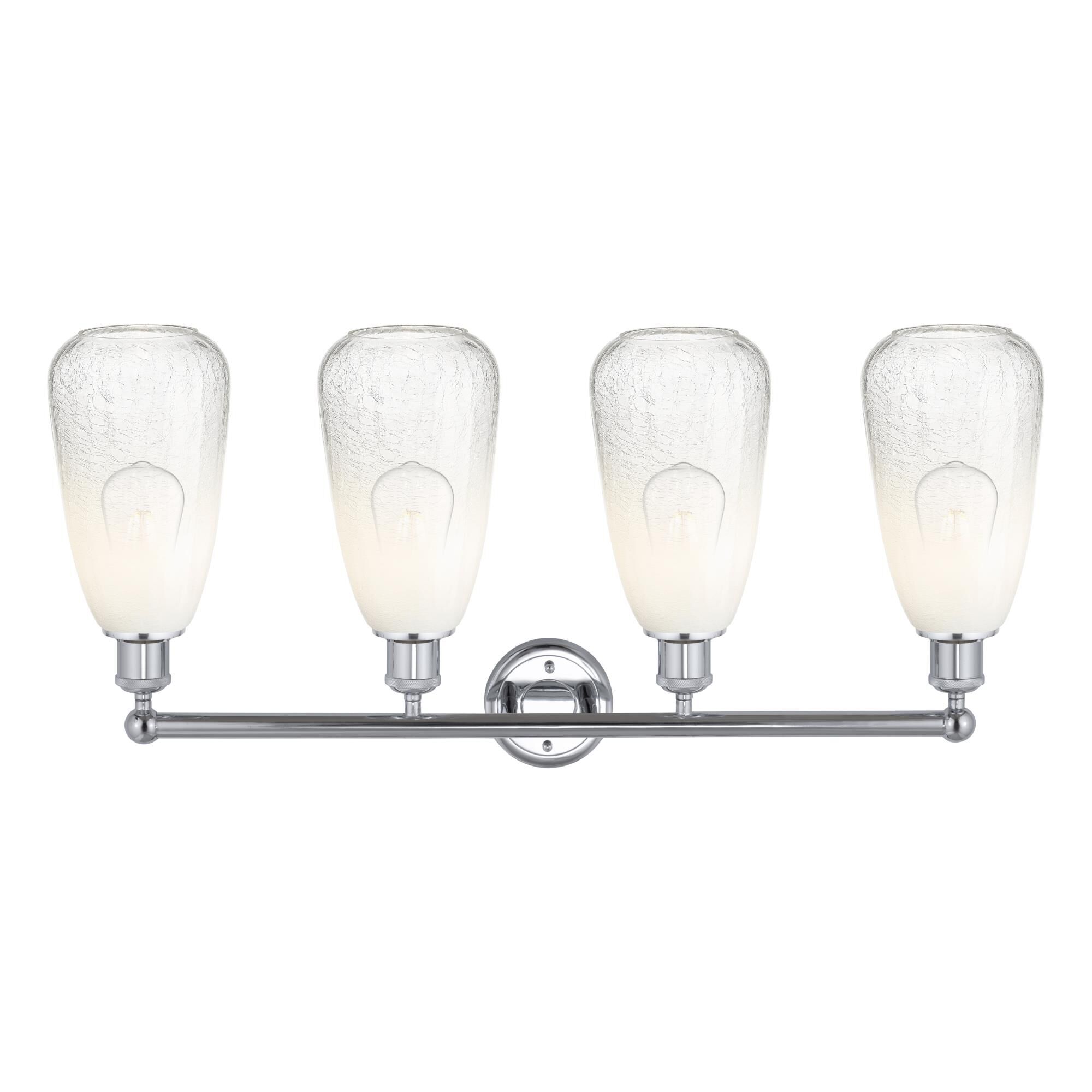 Shown in Polished Chrome finish and Opal glass