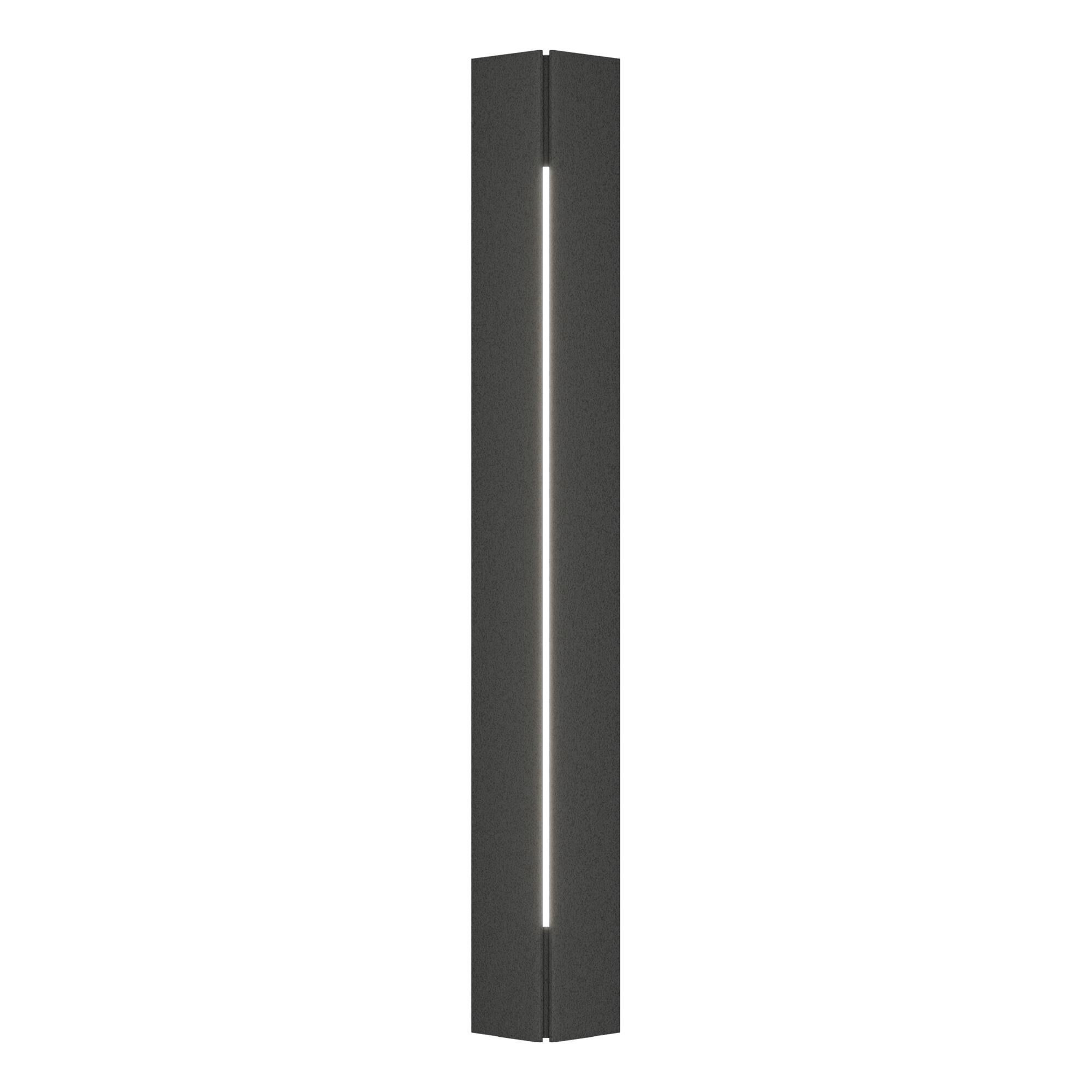 Shown in Natural Iron finish and White Acrylic glass