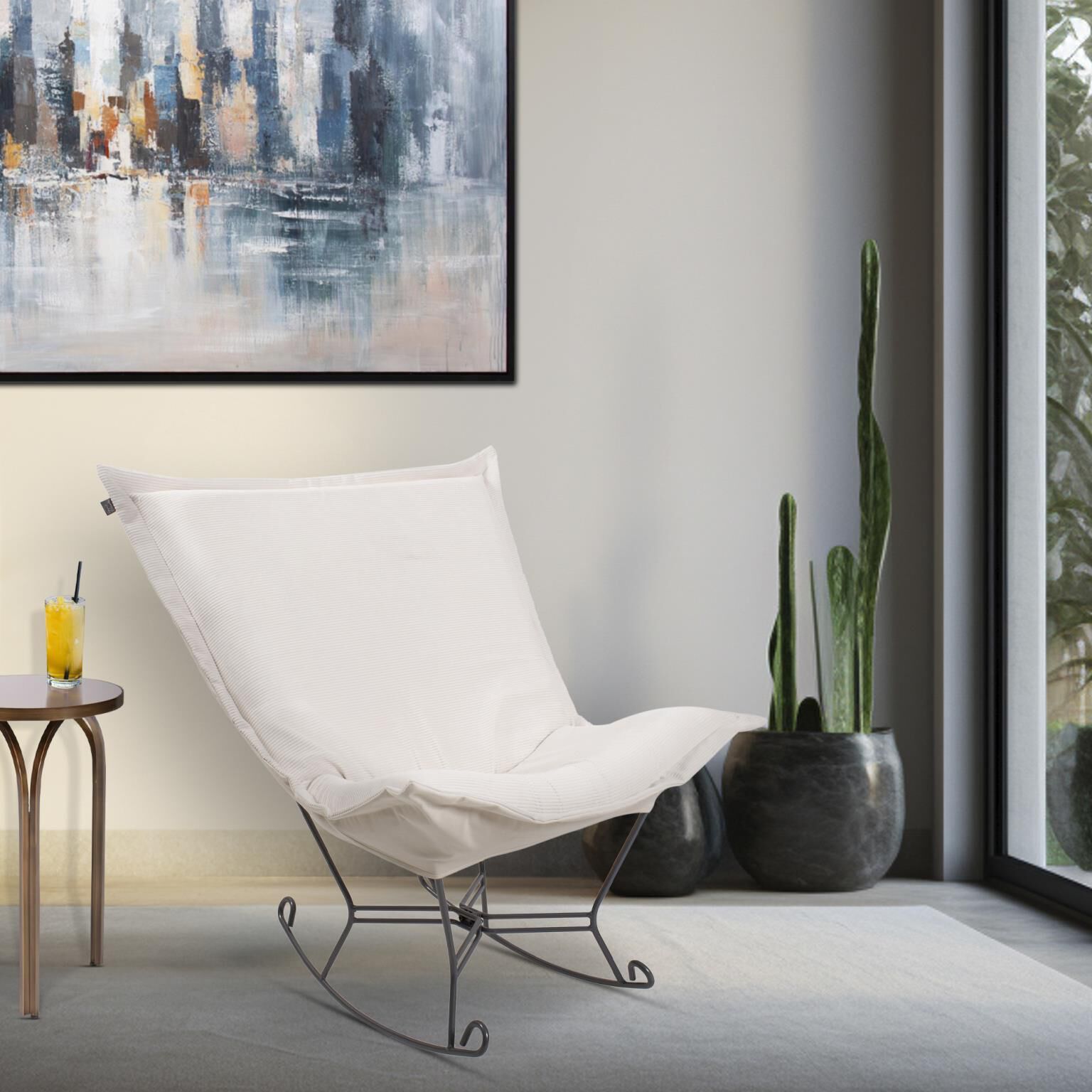 The Pana Puff Ottoman by Howard Elliott Collection