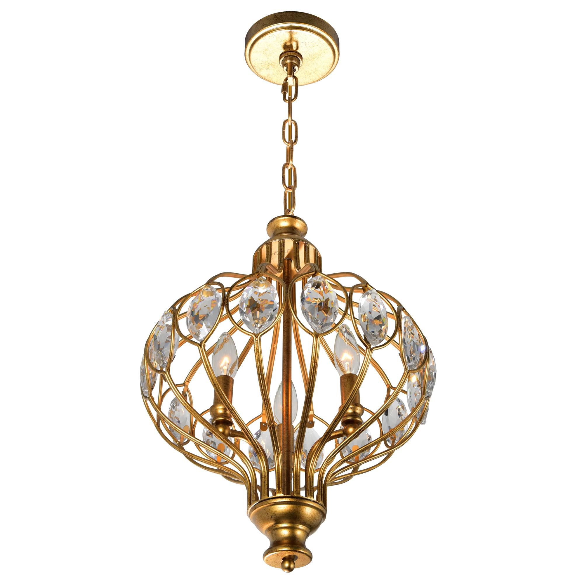 Altair 14 Inch Large Pendant by CWI Lighting