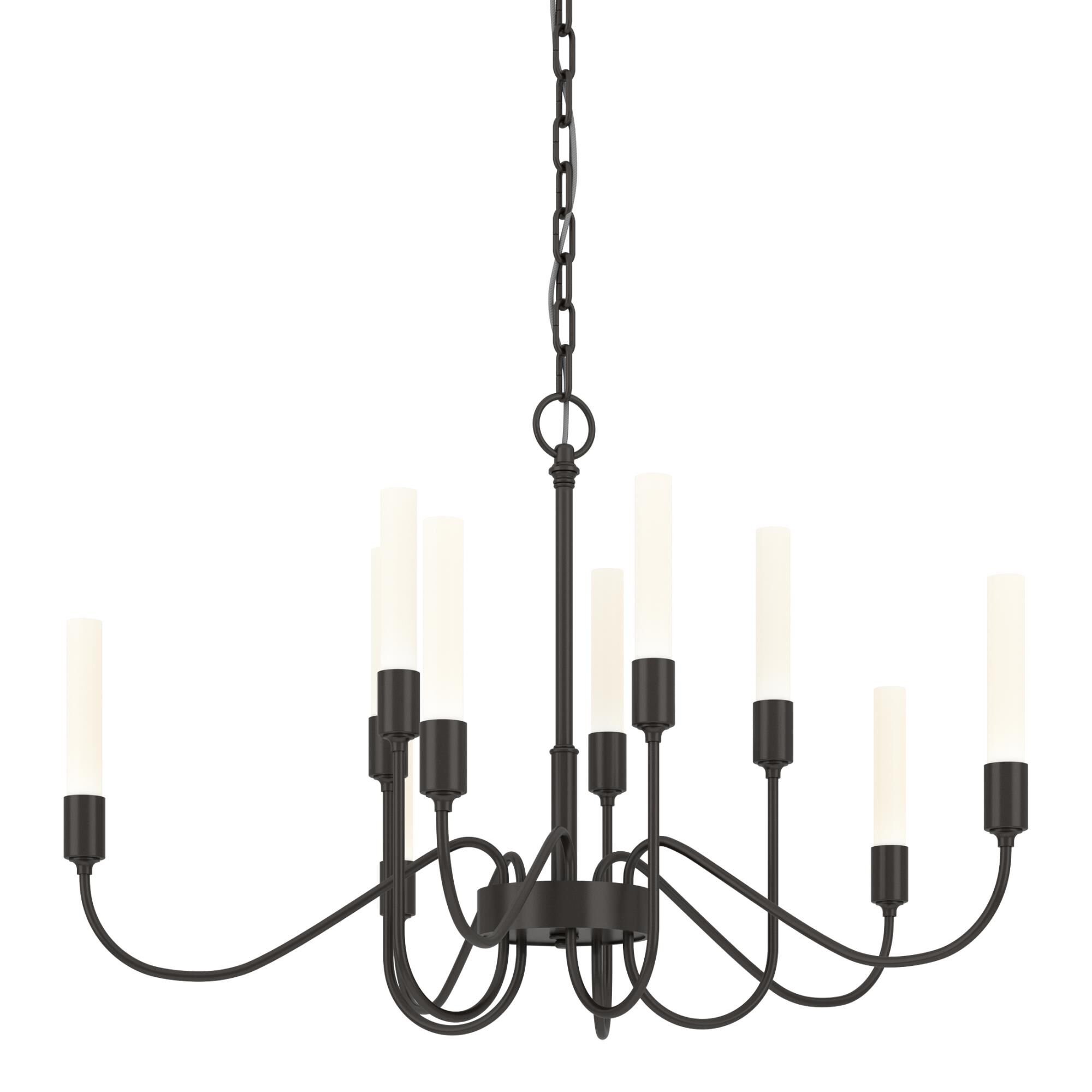 Lisse 28 Inch 10 Light Chandelier by Hubbardton Forge