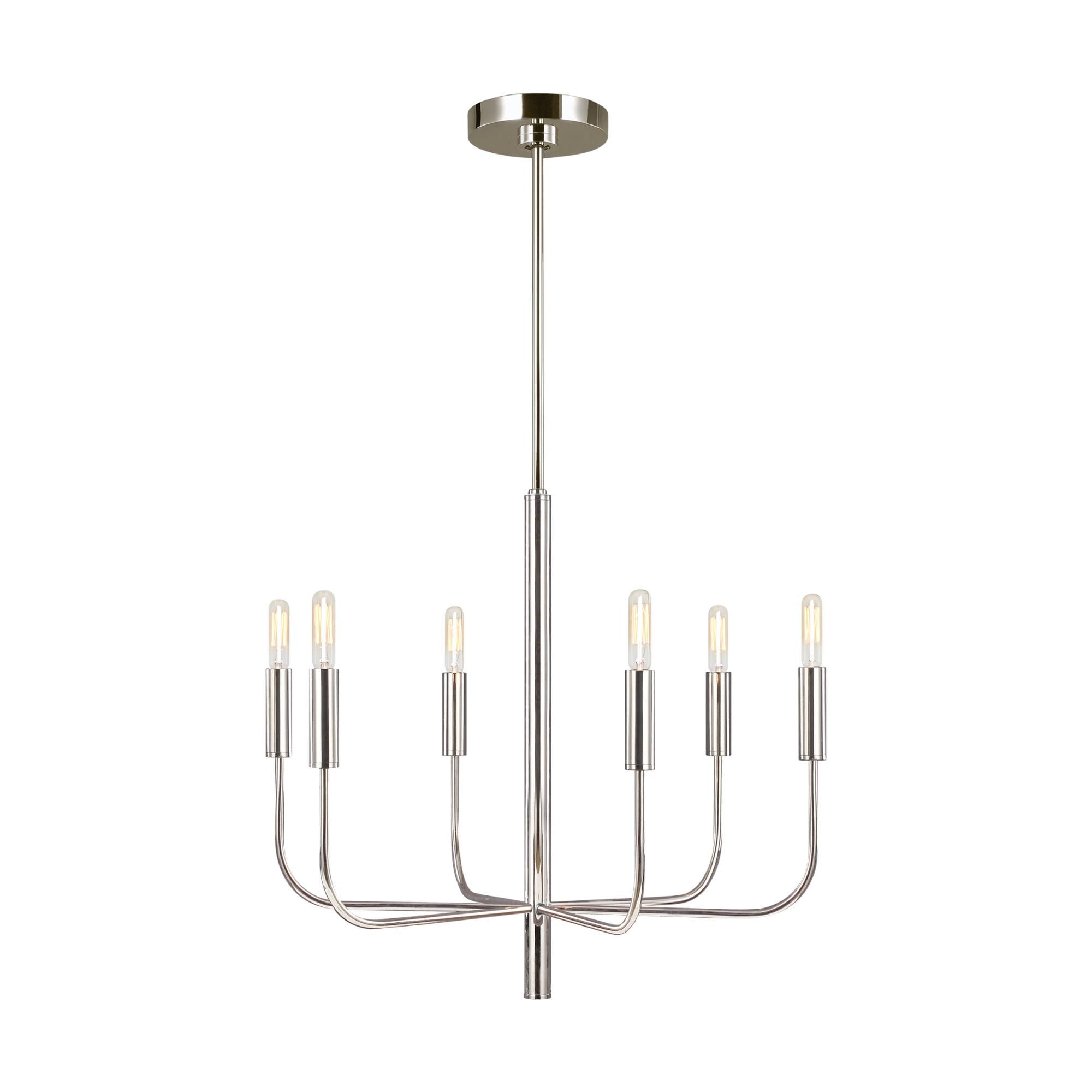 Ellen DeGeneres Brianna 6 Light Chandelier by Visual Comfort Studio Collection