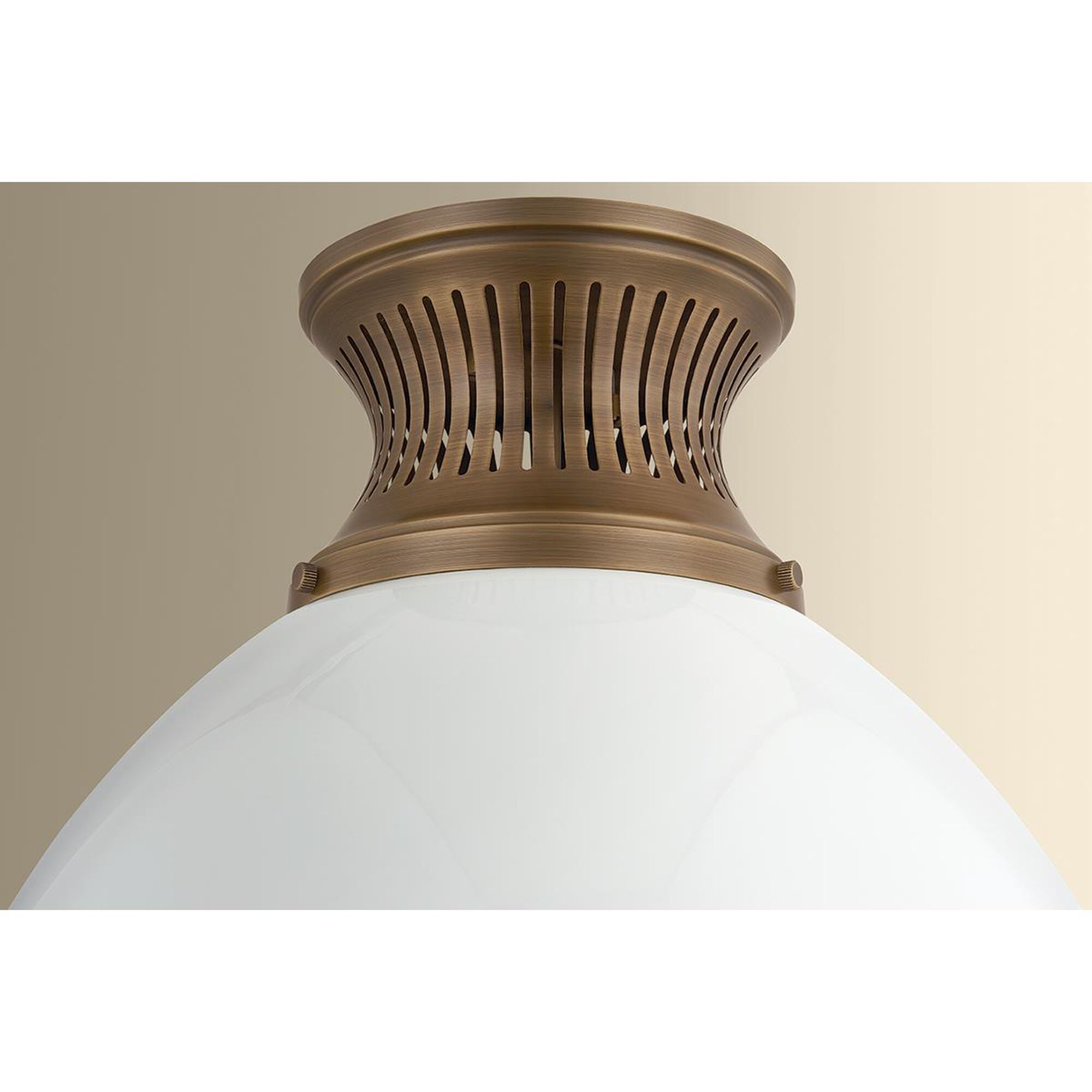 Shown in Historic Bronze finish and Opal Glossy glass