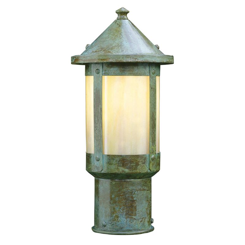 Berkeley 9 Inch Outdoor Post Lamp by Arroyo Craftsman
