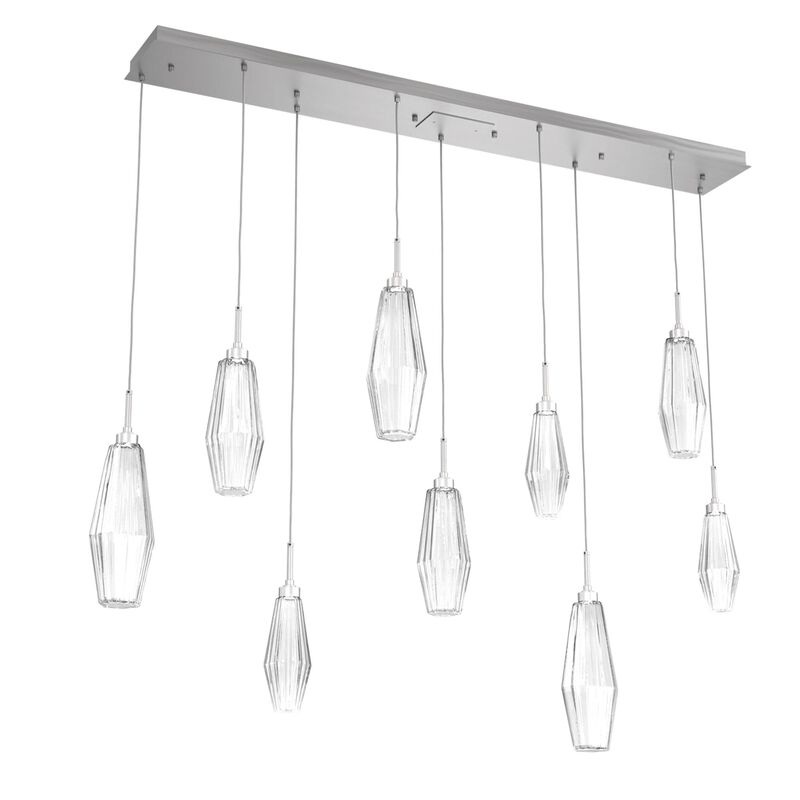 Aalto 64 Inch 9 Light LED Linear Suspension Light by Hammerton Studio