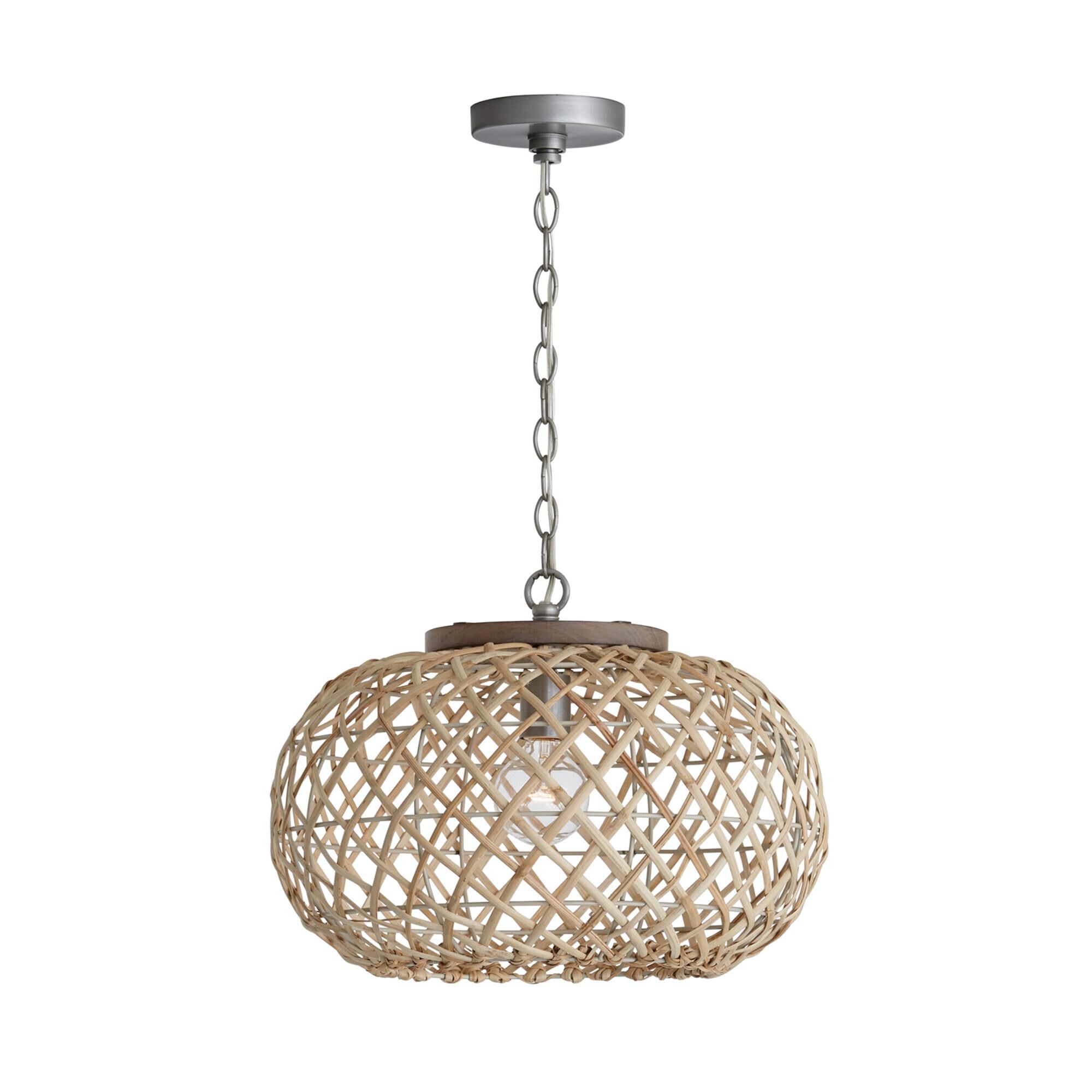 Shown in Grey Wash And Antique Nickel finish