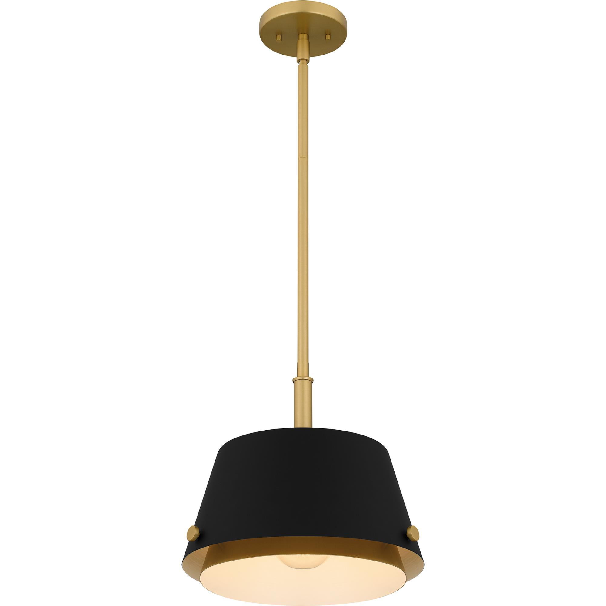 Shown in Matte Black finish and Metal shade