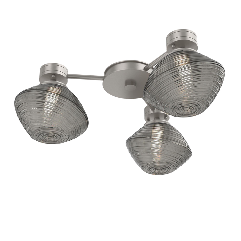 Levi Wilson Mesa 24 Inch Semi Flush Mount by Hammerton Studio