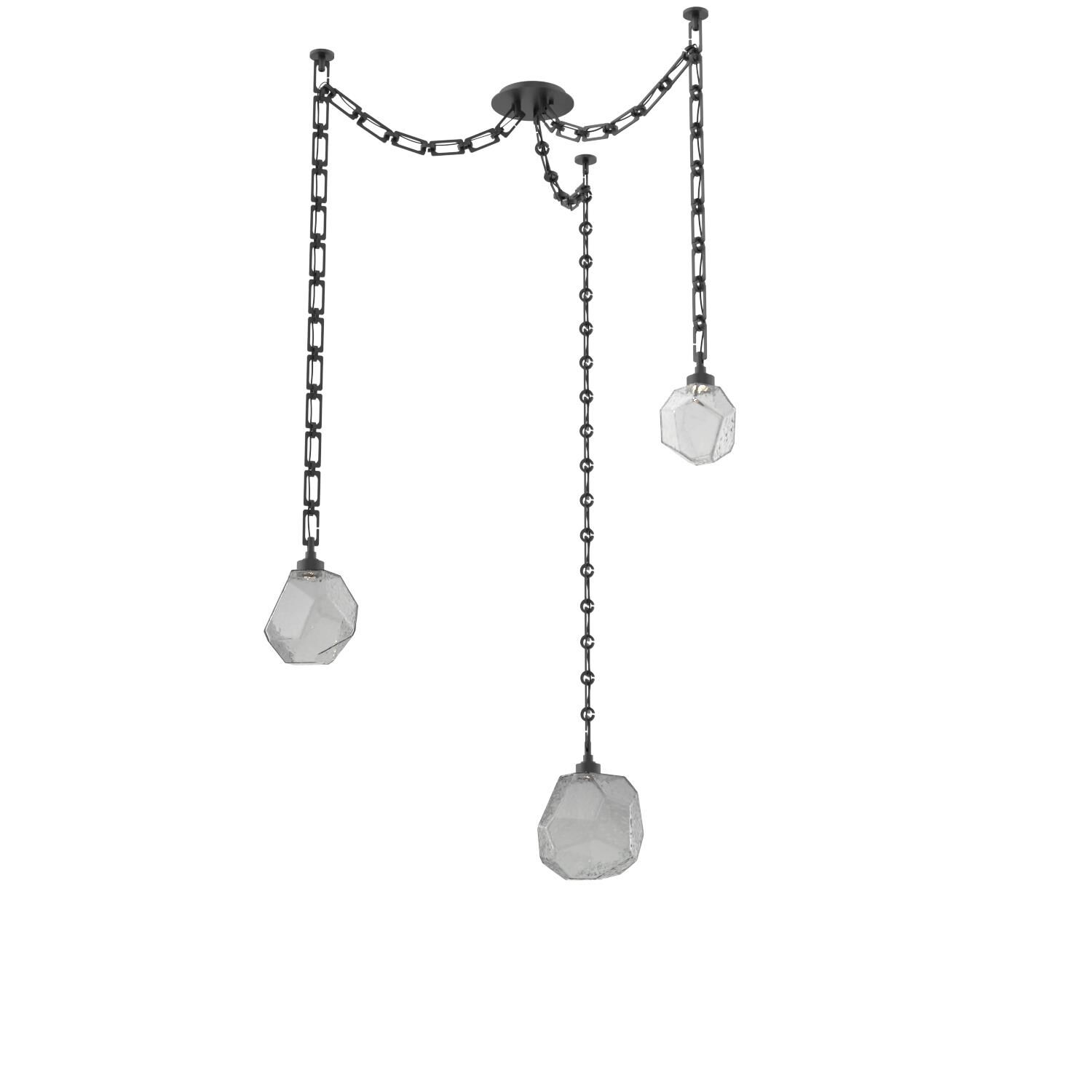 Levi Wilson Gem 17 Inch Multi Pendant Light by Hammerton Studio